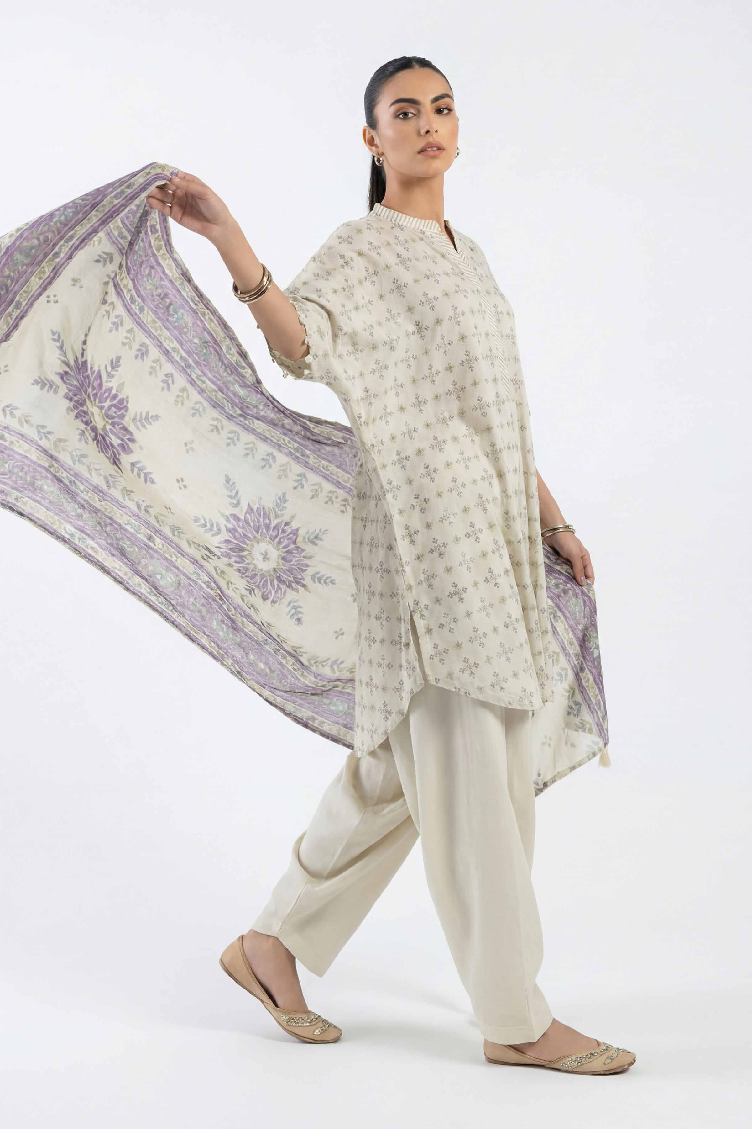 3 Piece - Printed Loose Fabric - 42602347