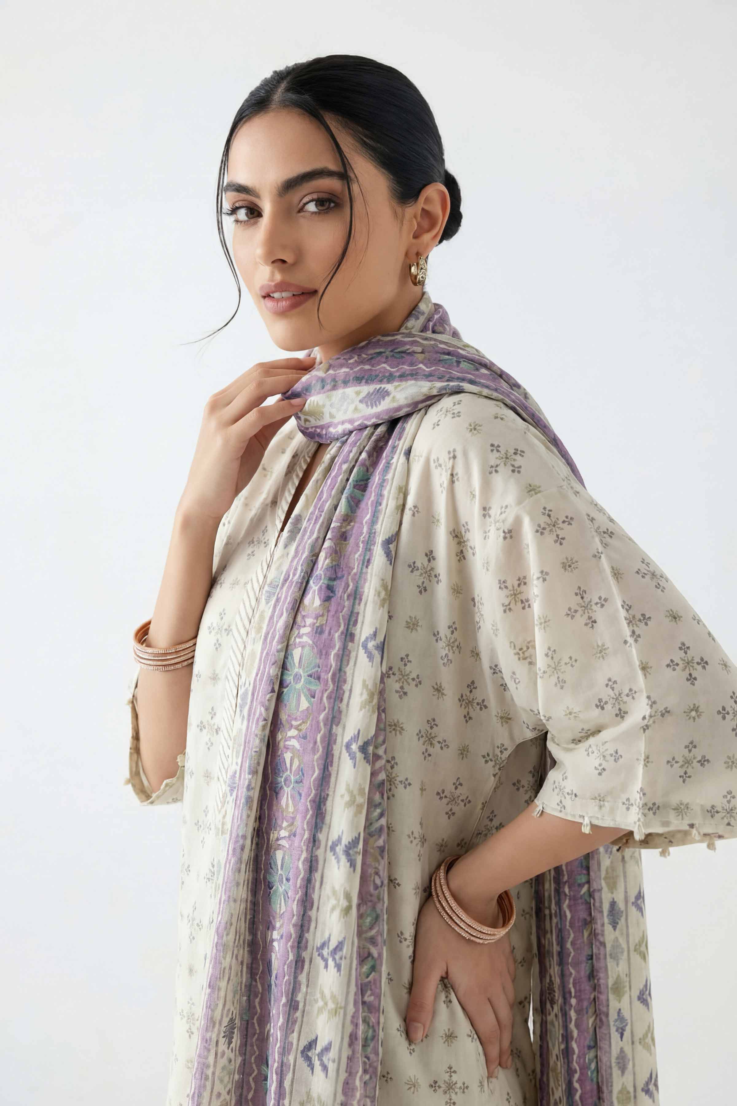 3 Piece - Printed Loose Fabric - 42602347