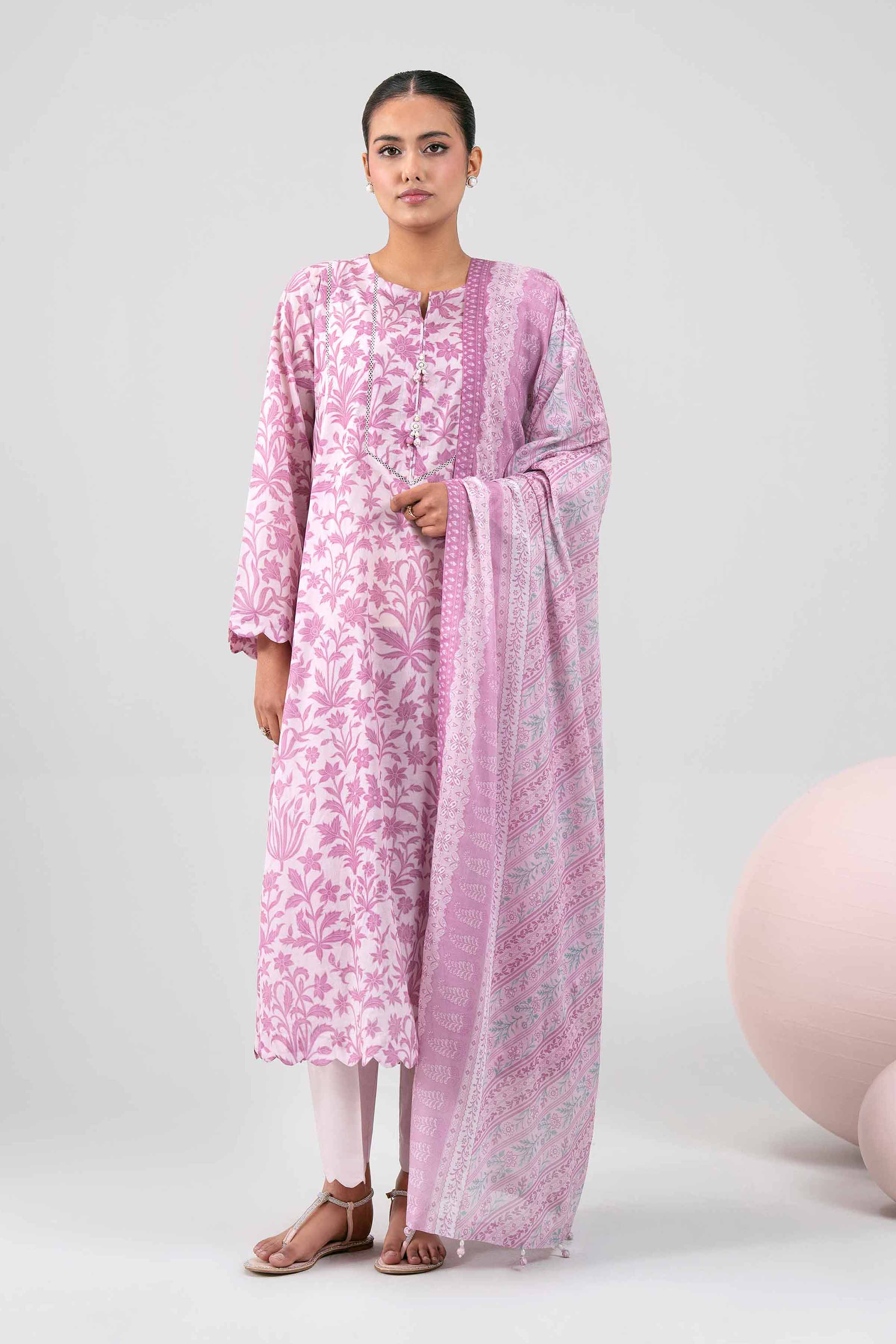 3 Piece - Printed Loose Fabric - 42602355