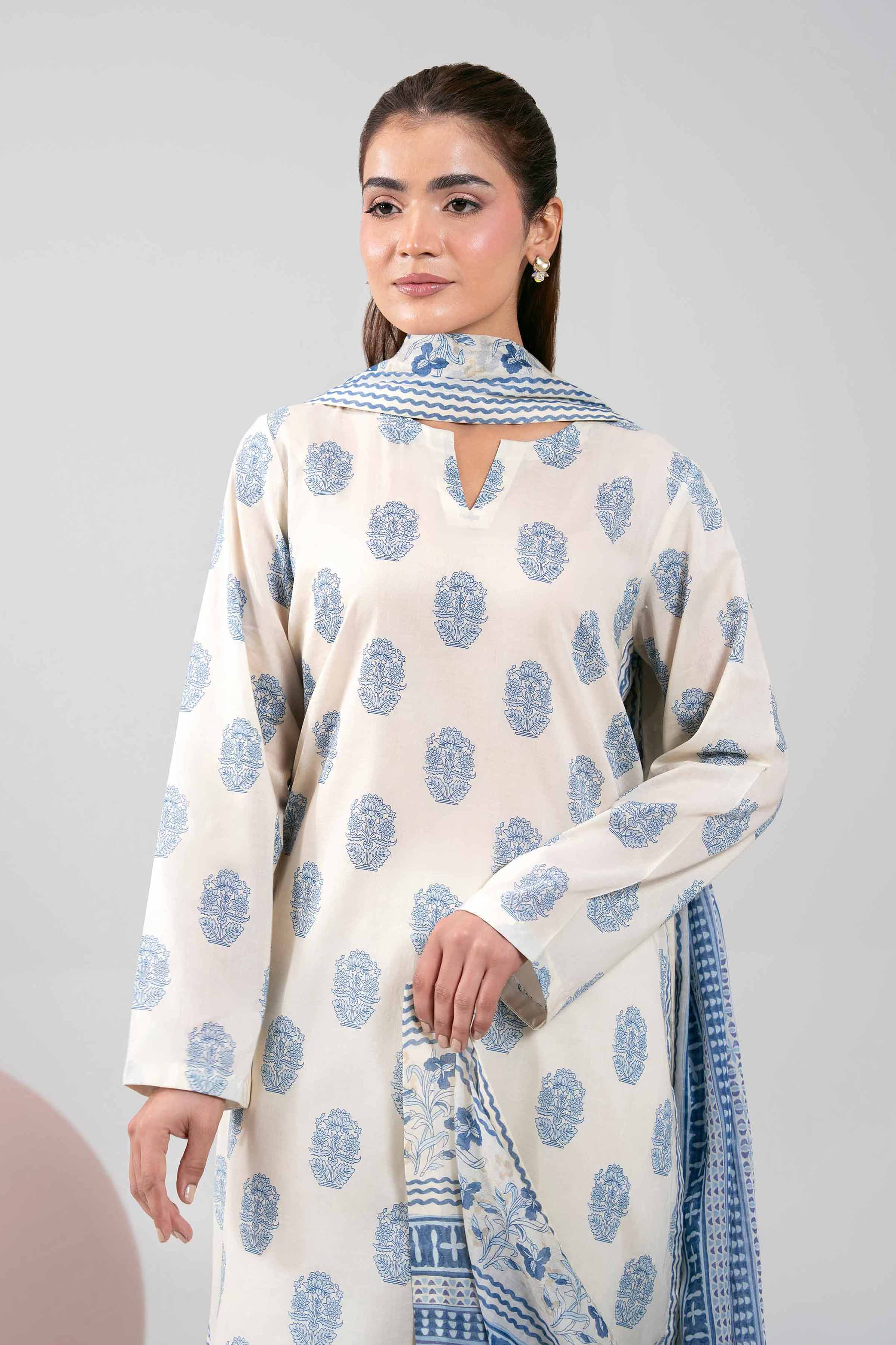 3 Piece - Printed Loose Fabric - 42602356