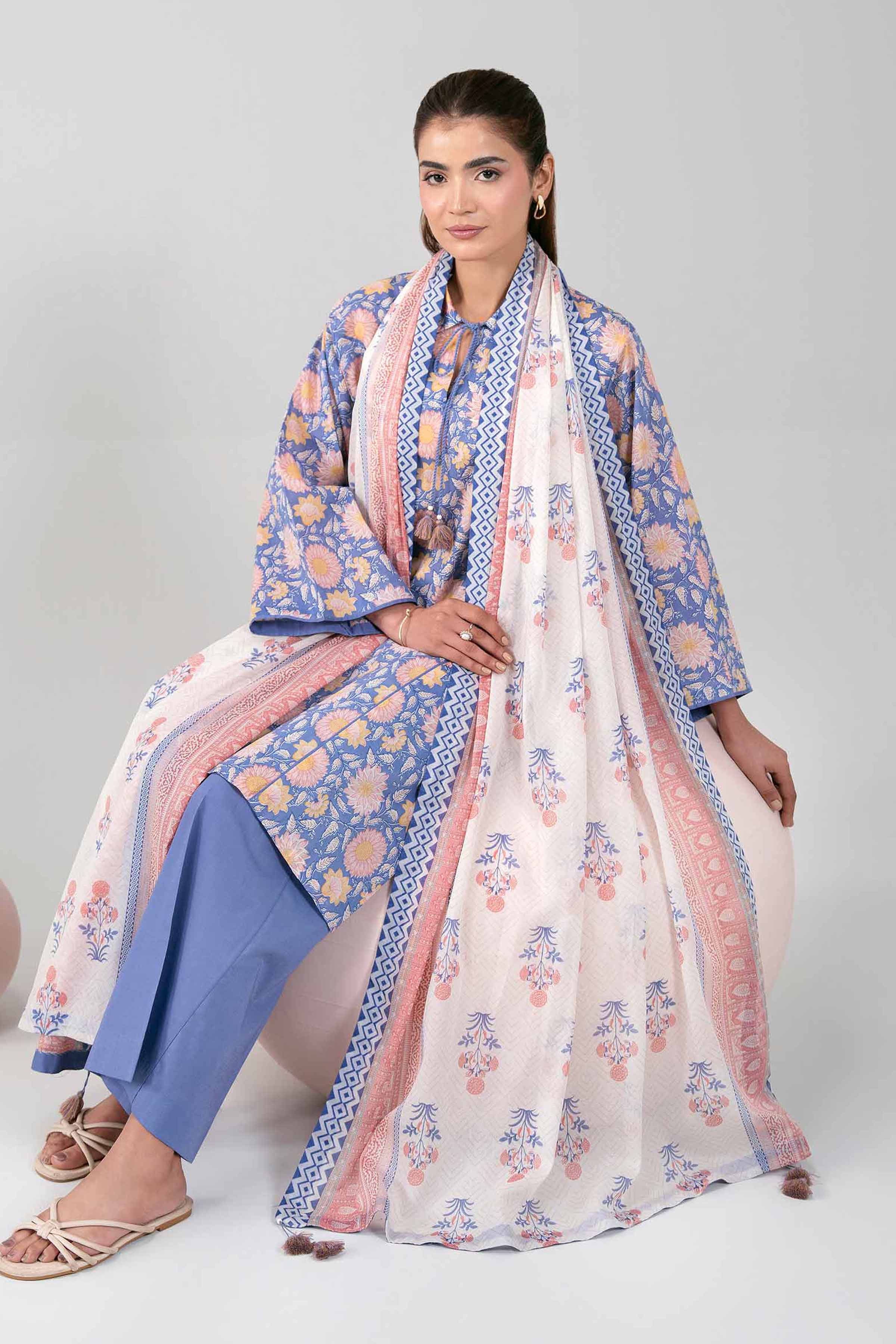 3 Piece - Printed Loose Fabric - 42602357