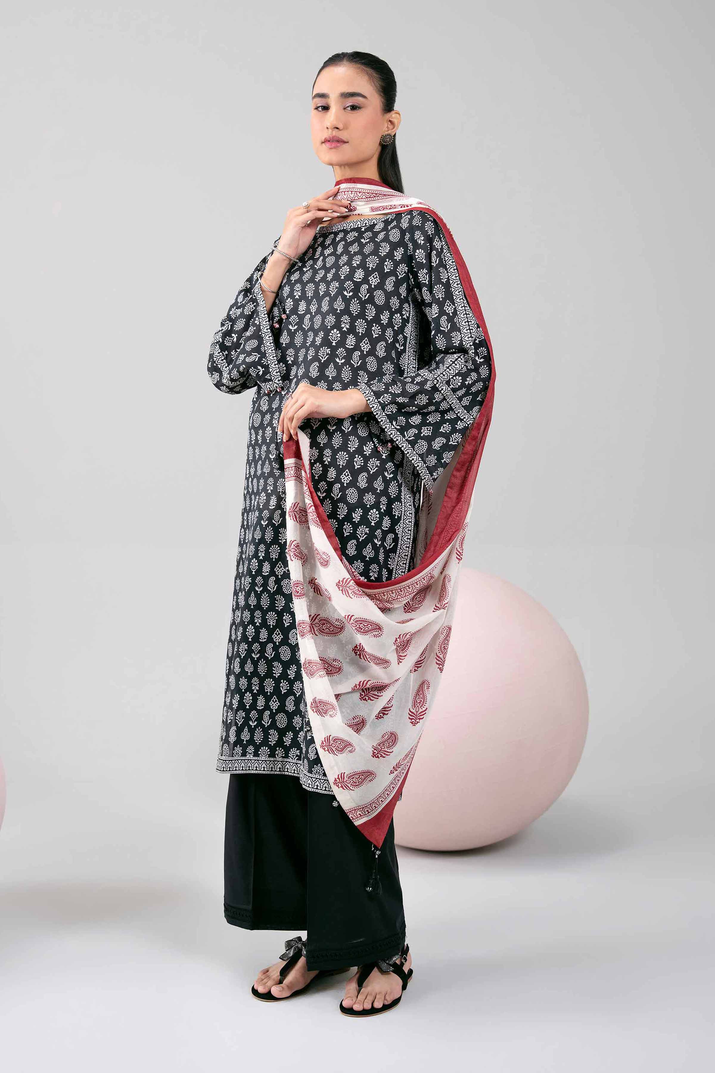 3 Piece - Printed Loose Fabric - 42602360