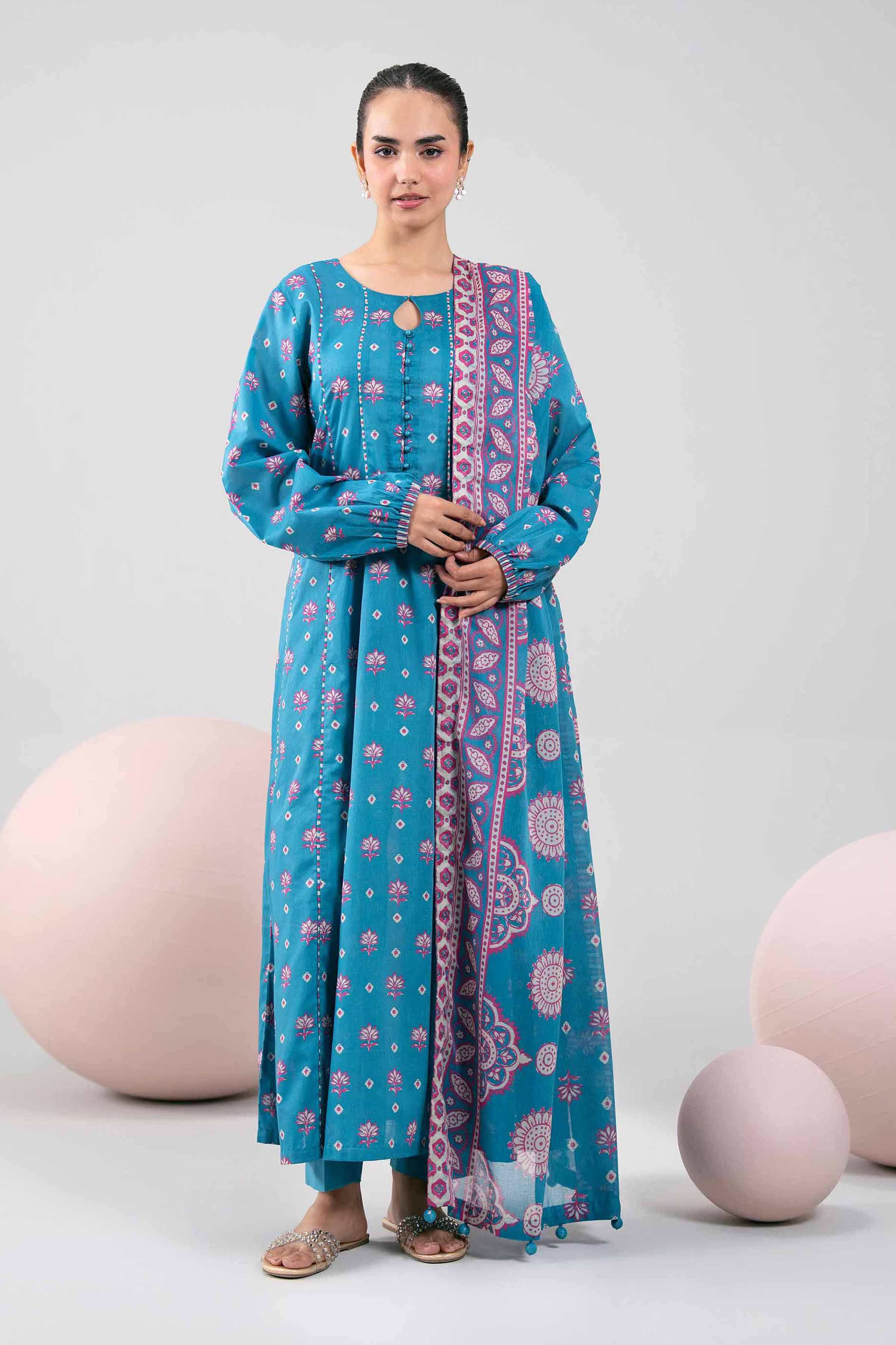 3 Piece - Printed Loose Fabric - 42602364