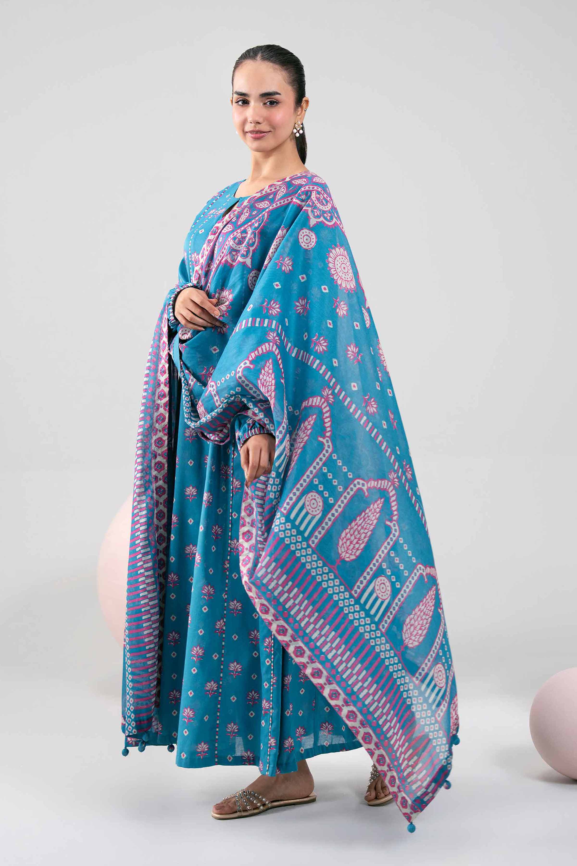 3 Piece - Printed Loose Fabric - 42602364