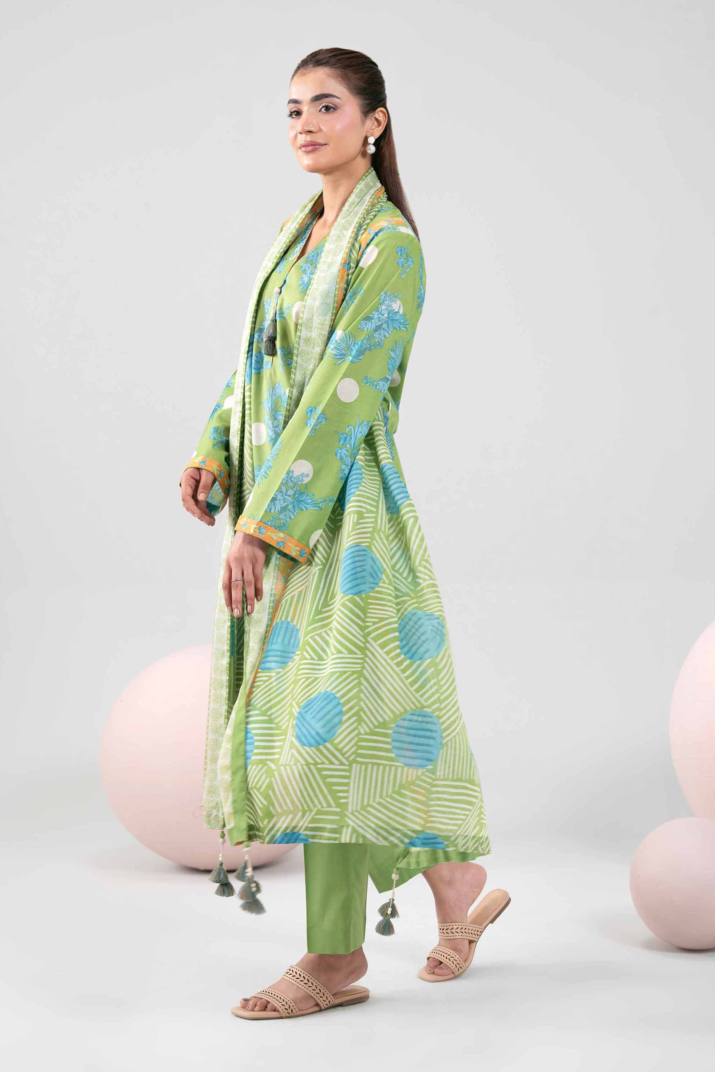 3 Piece - Printed Loose Fabric - 42602365