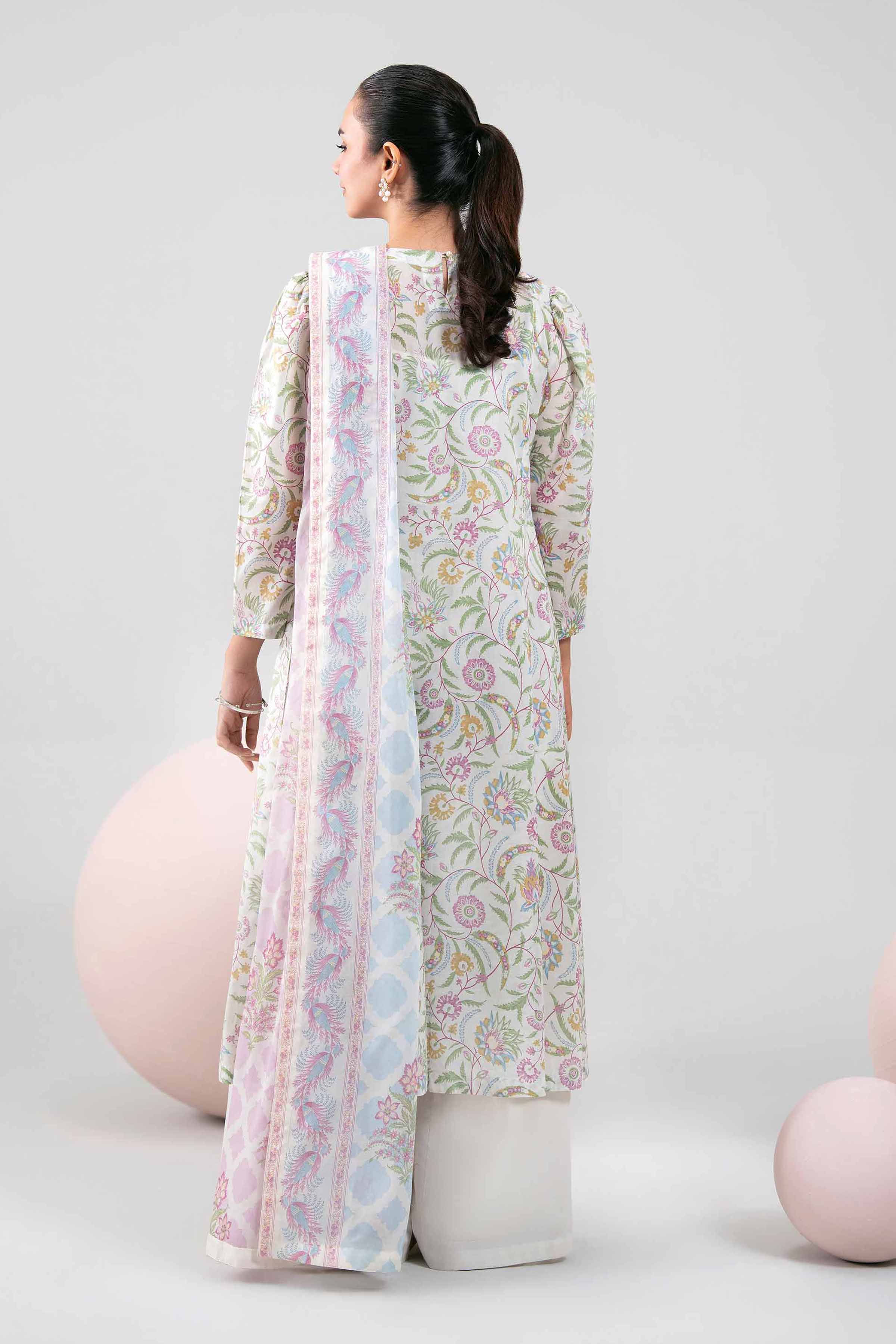 3 Piece - Printed Loose Fabric - 42602366