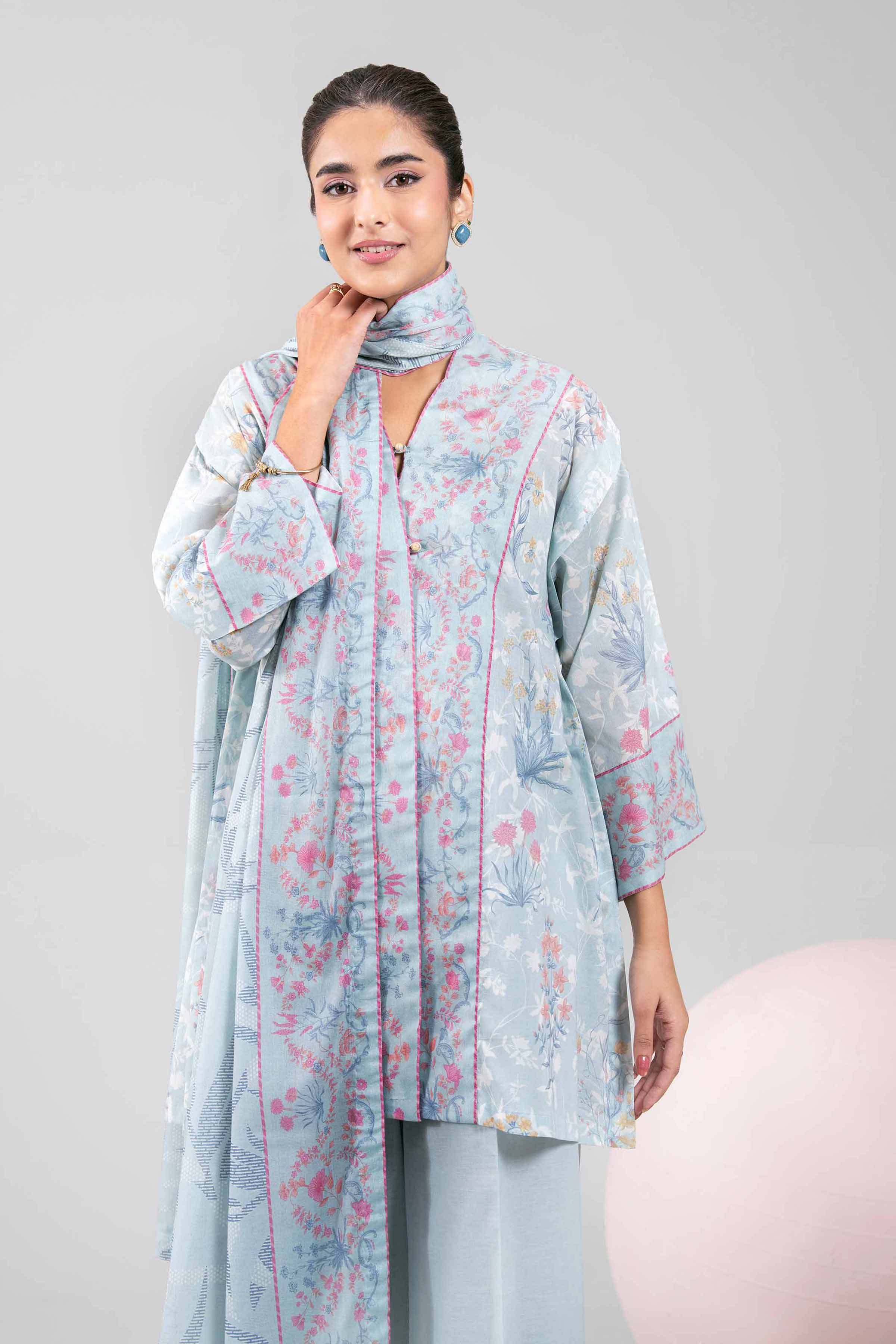 3 Piece - Printed Loose Fabric - 42602367