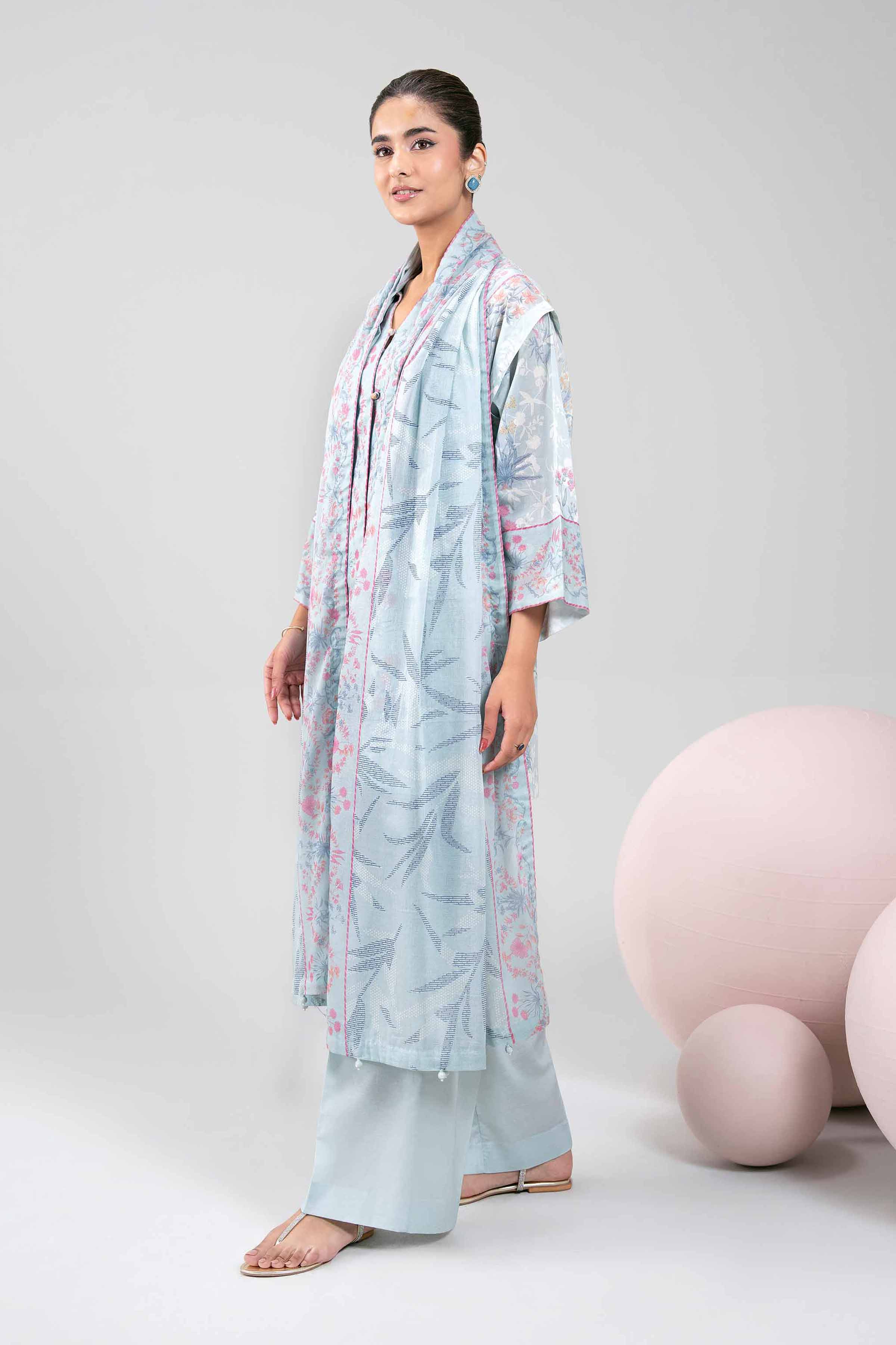 3 Piece - Printed Loose Fabric - 42602367