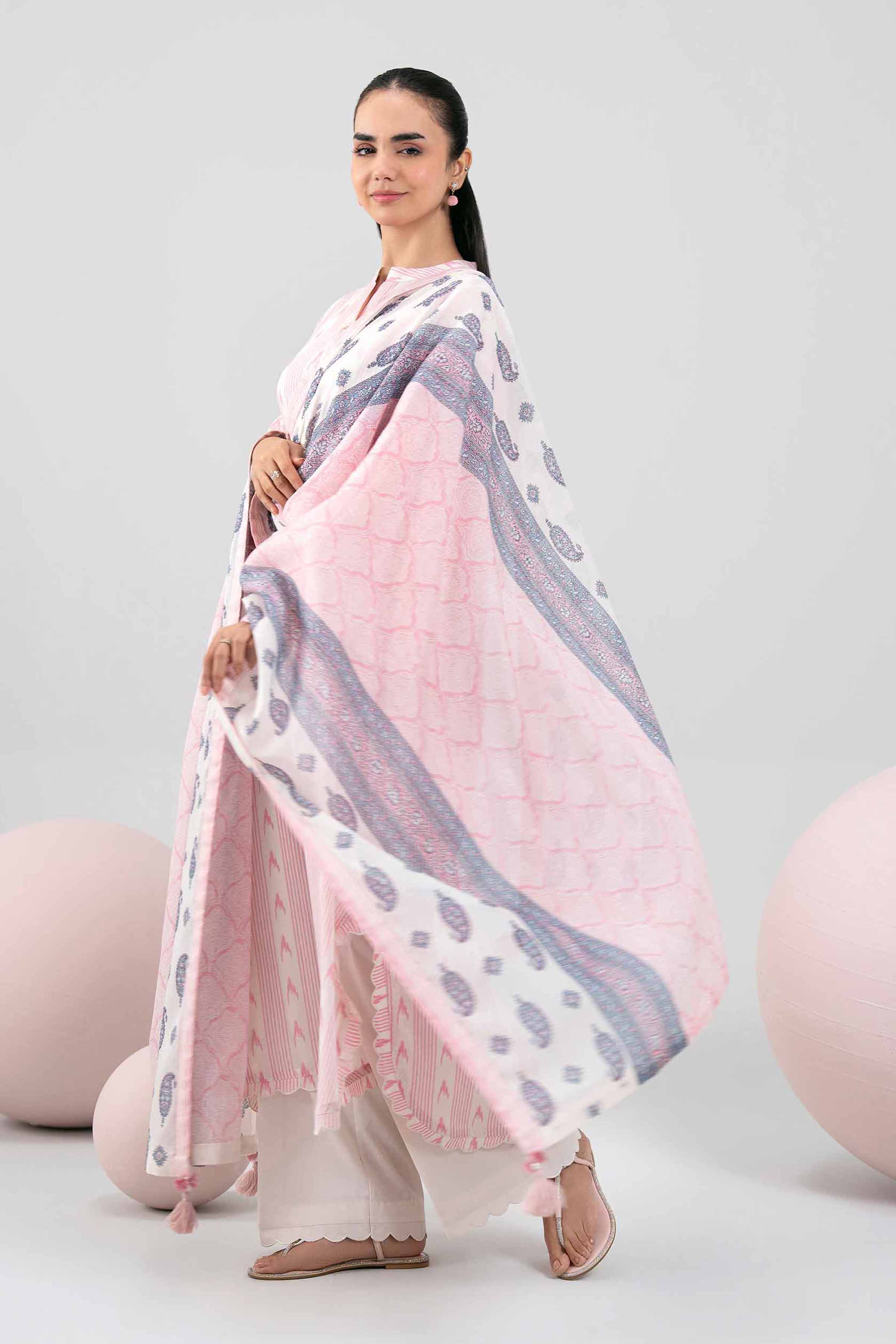 3 Piece - Printed Loose Fabric - 42602368