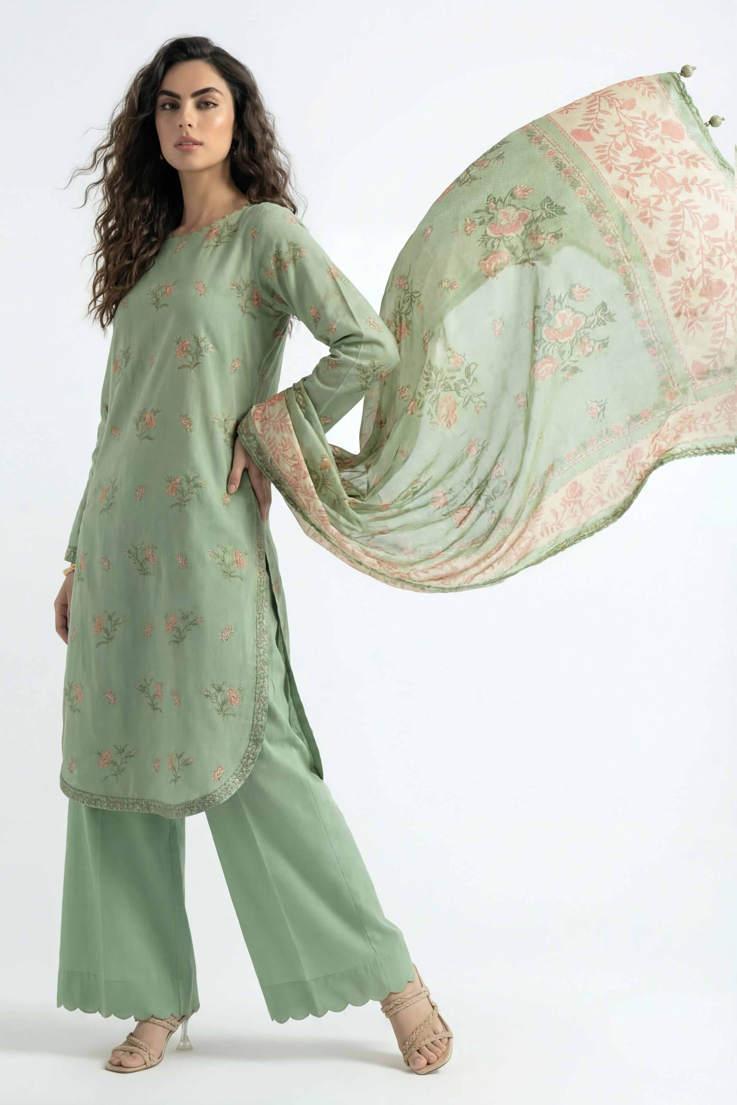 3 Piece - Printed Loose Fabric - 42602369