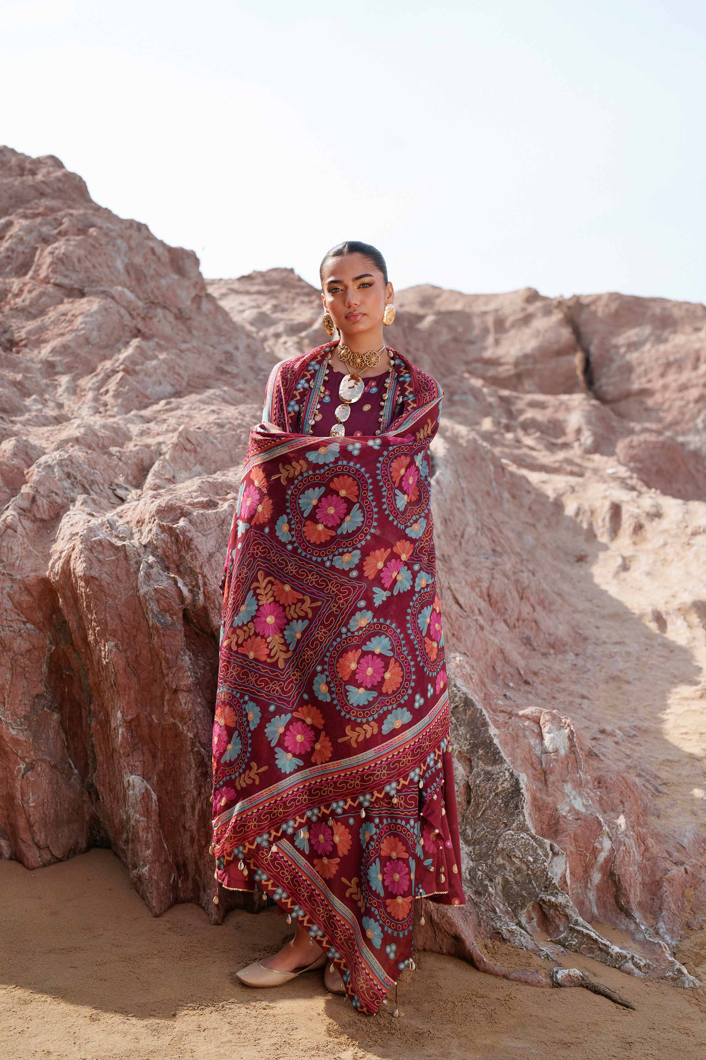 3 Piece - Printed Loose Fabric - 42602372