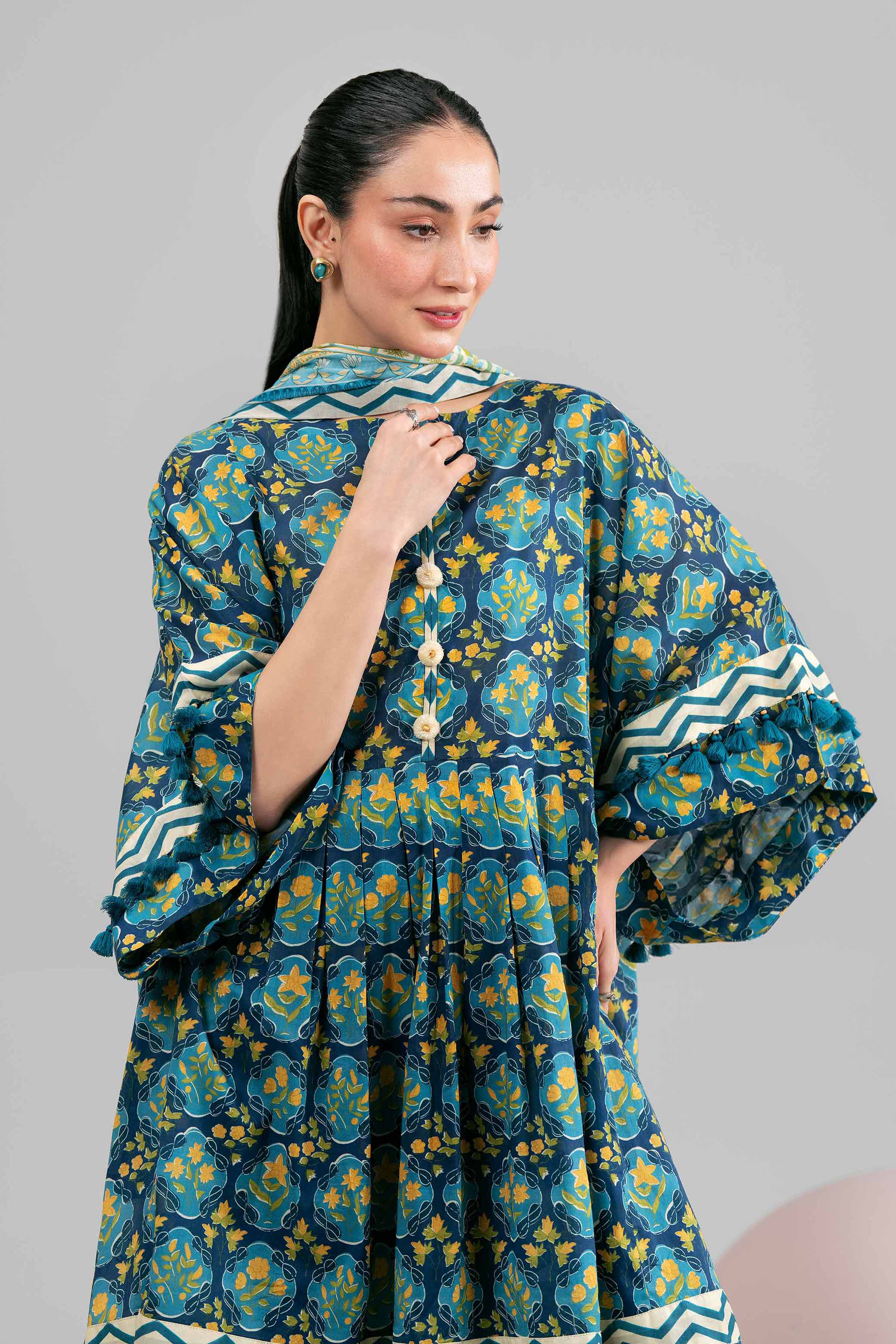 3 Piece - Printed Loose Fabric - 42602373