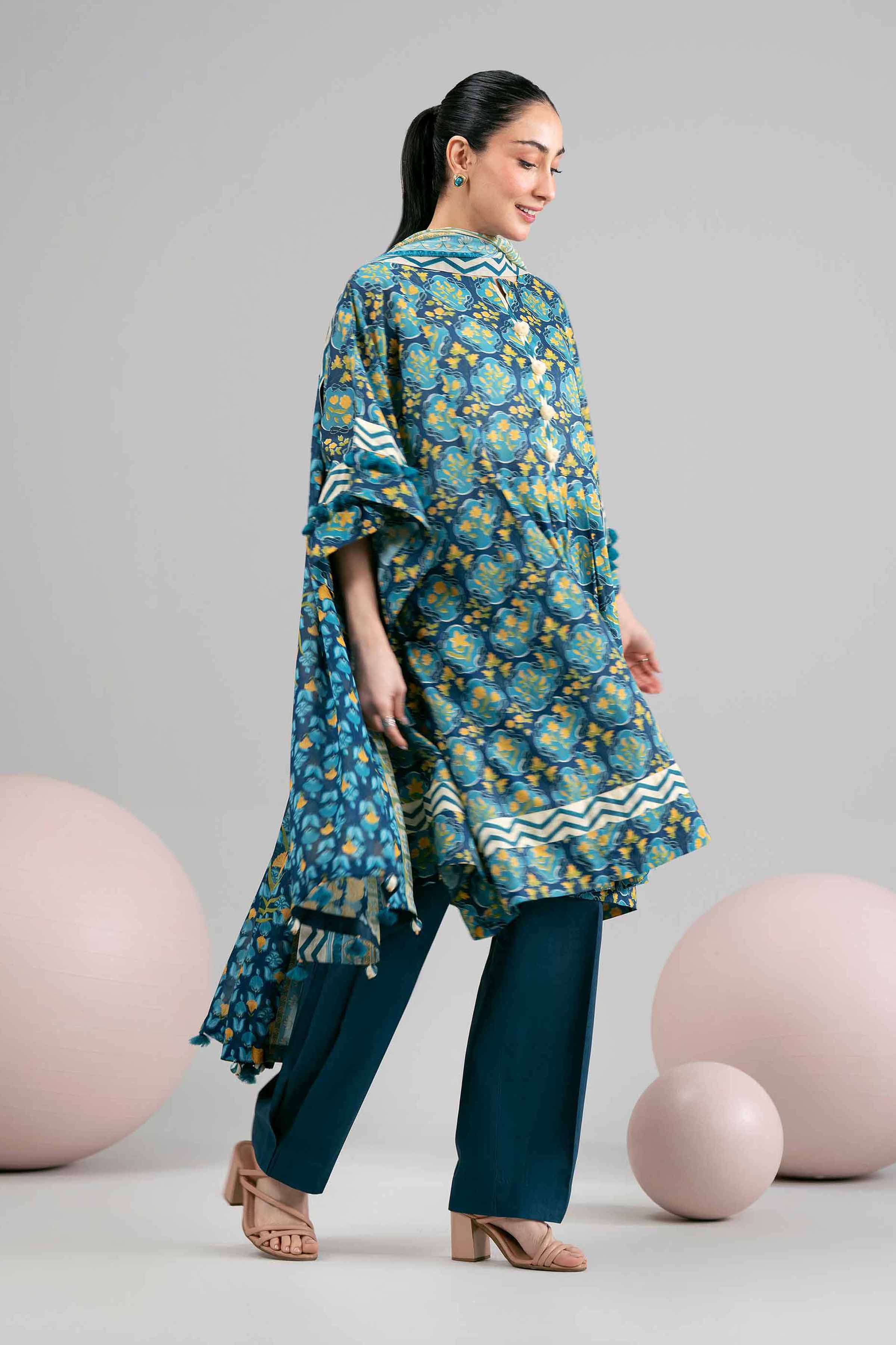 3 Piece - Printed Loose Fabric - 42602373