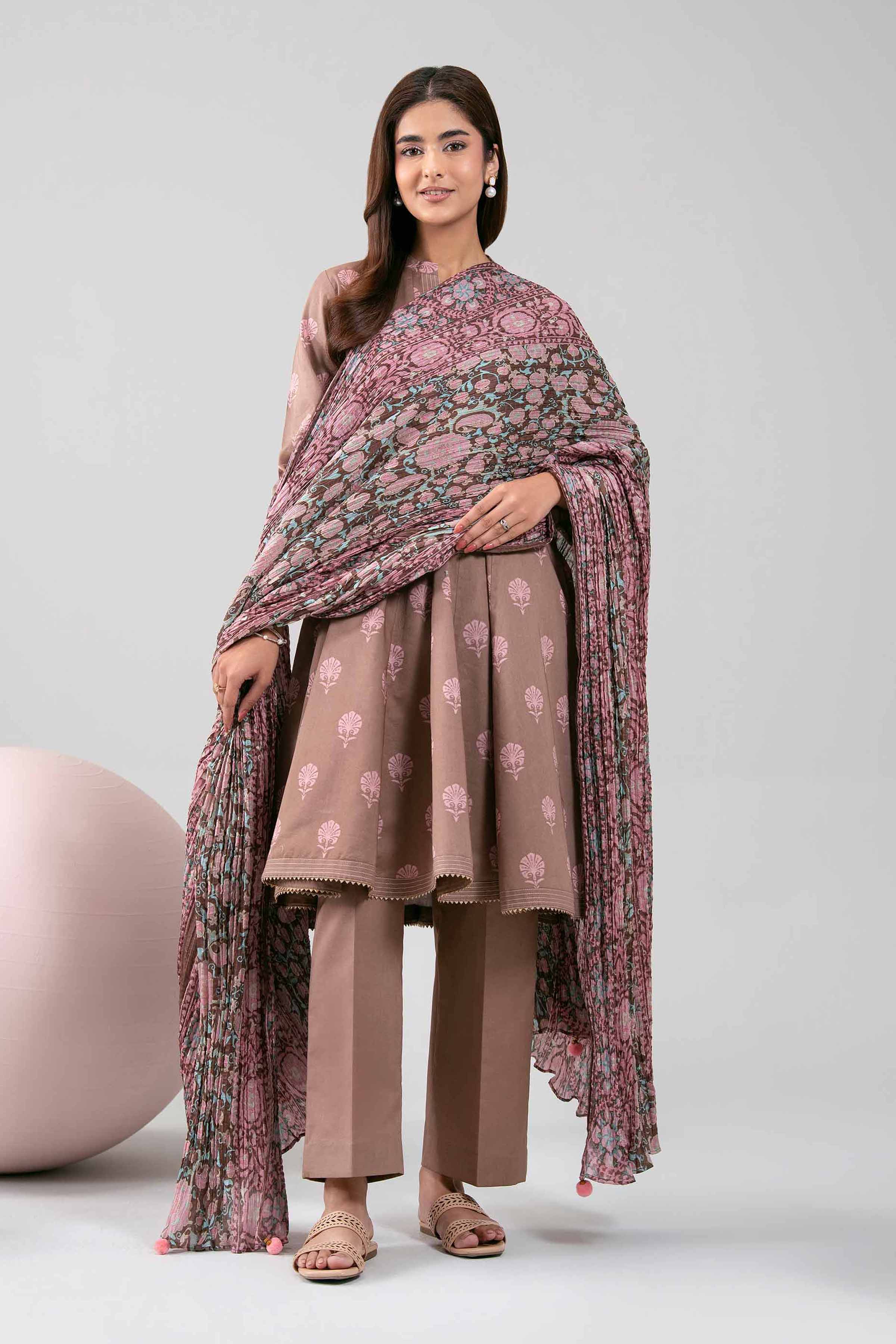 3 Piece - Printed Loose Fabric - 42602376