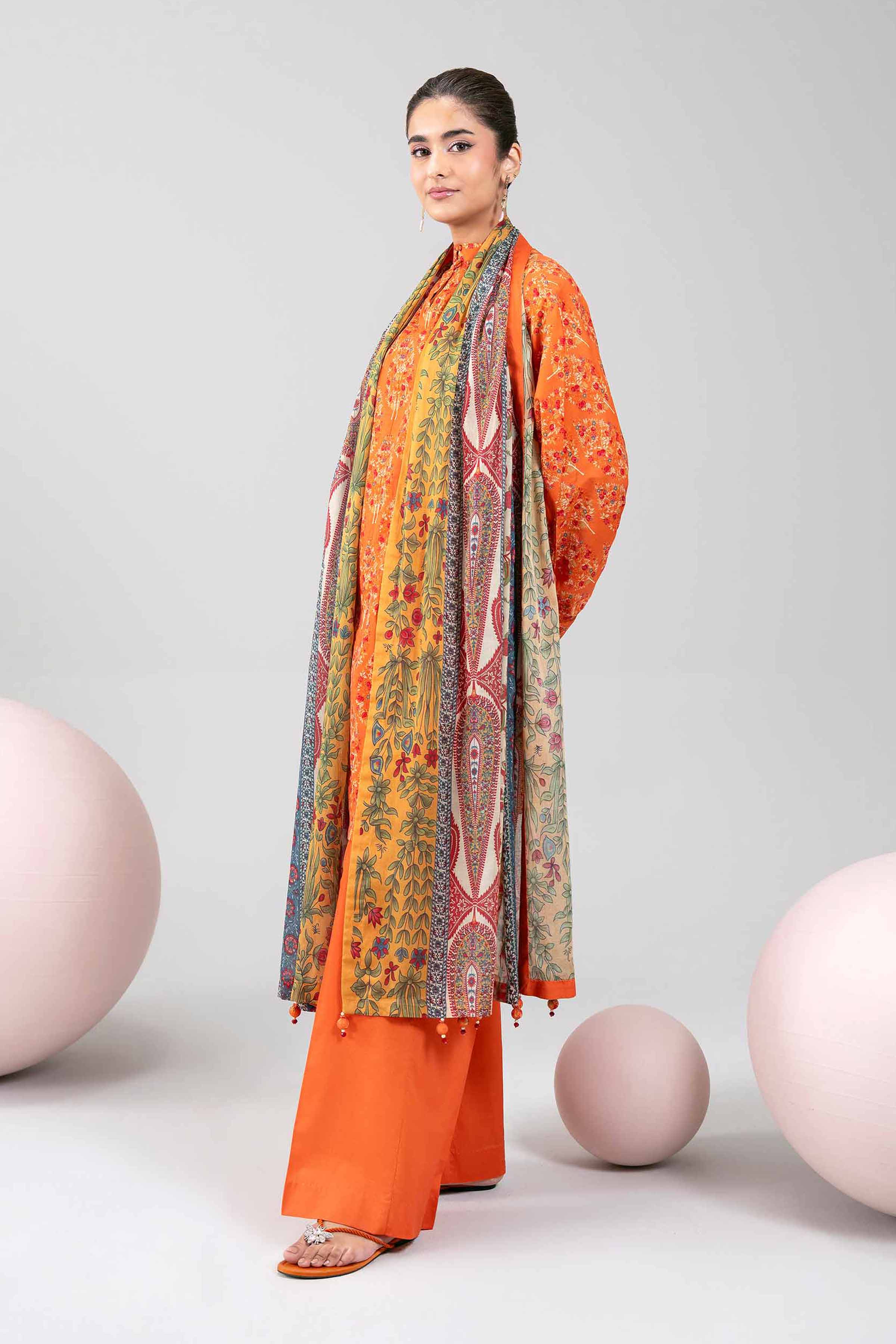 3 Piece - Printed Loose Fabric - 42602377