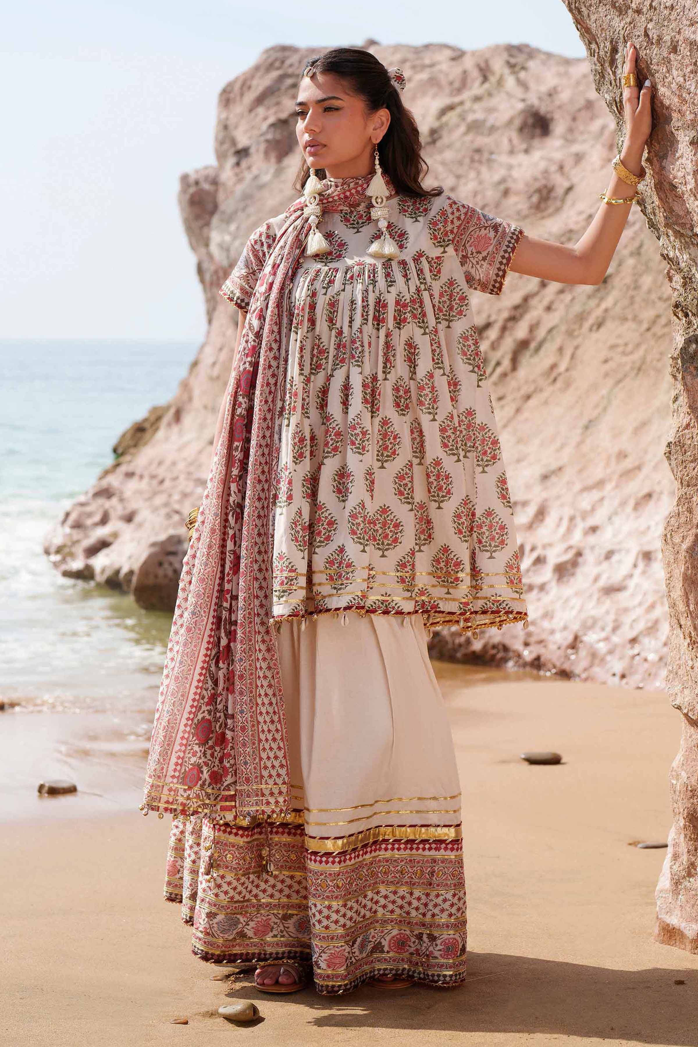 3 Piece - Printed Loose Fabric - 42602378