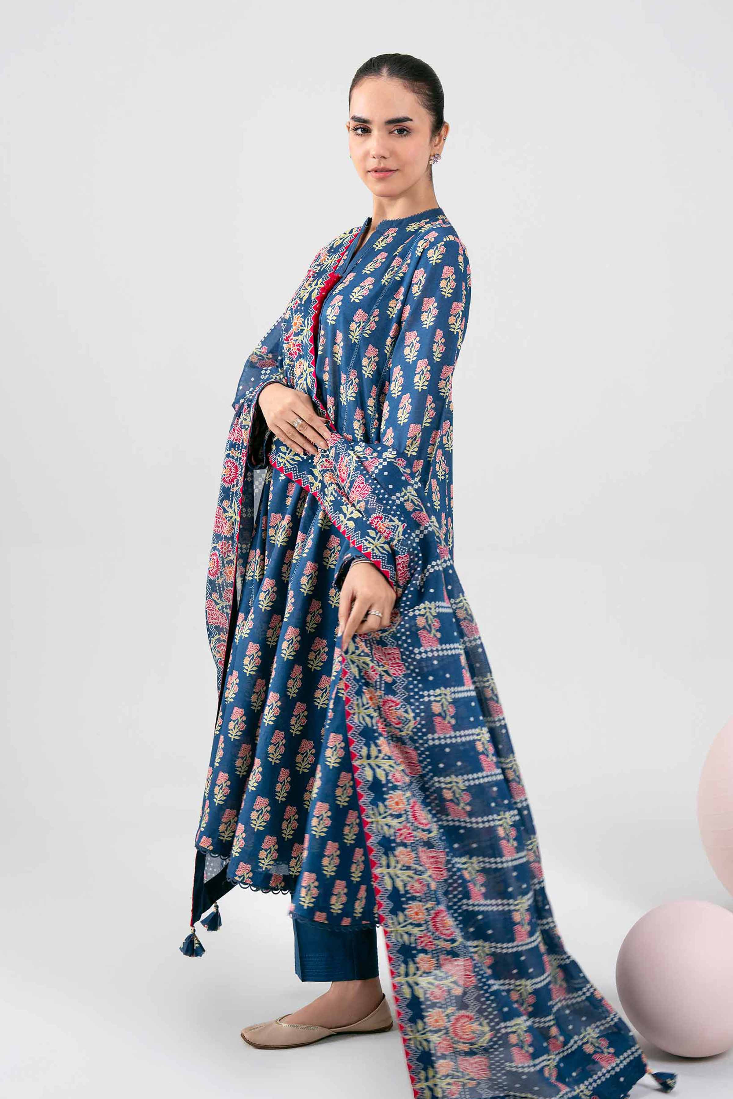 3 Piece - Printed Loose Fabric - 42602379