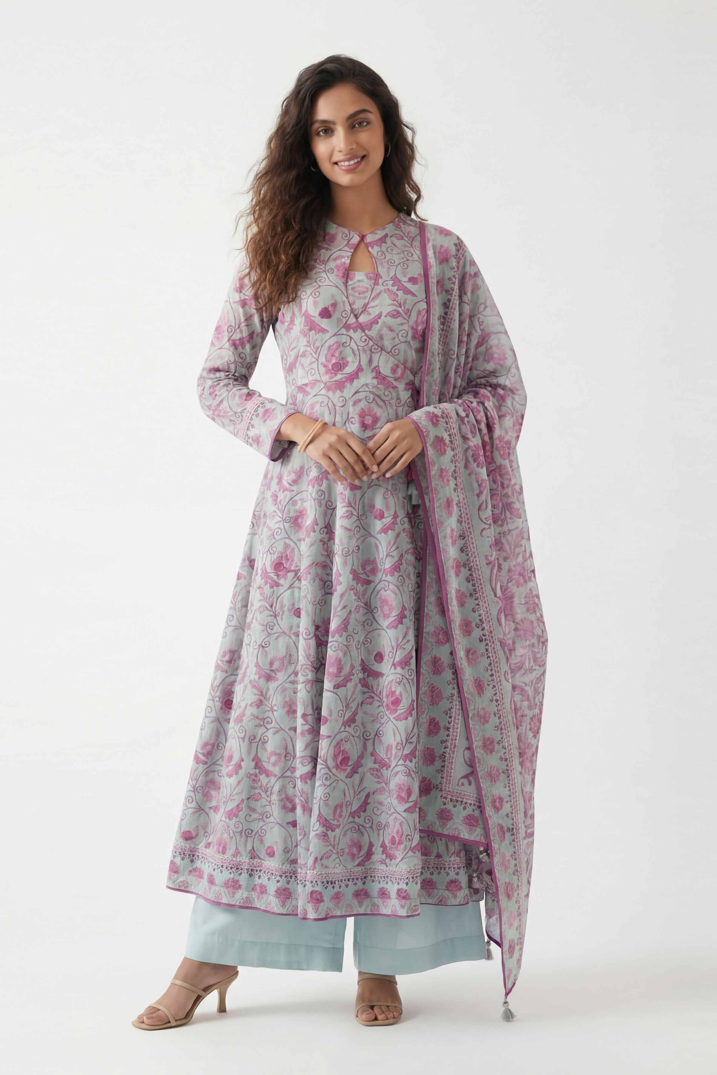 3 Piece - Printed Loose Fabric - 42602382