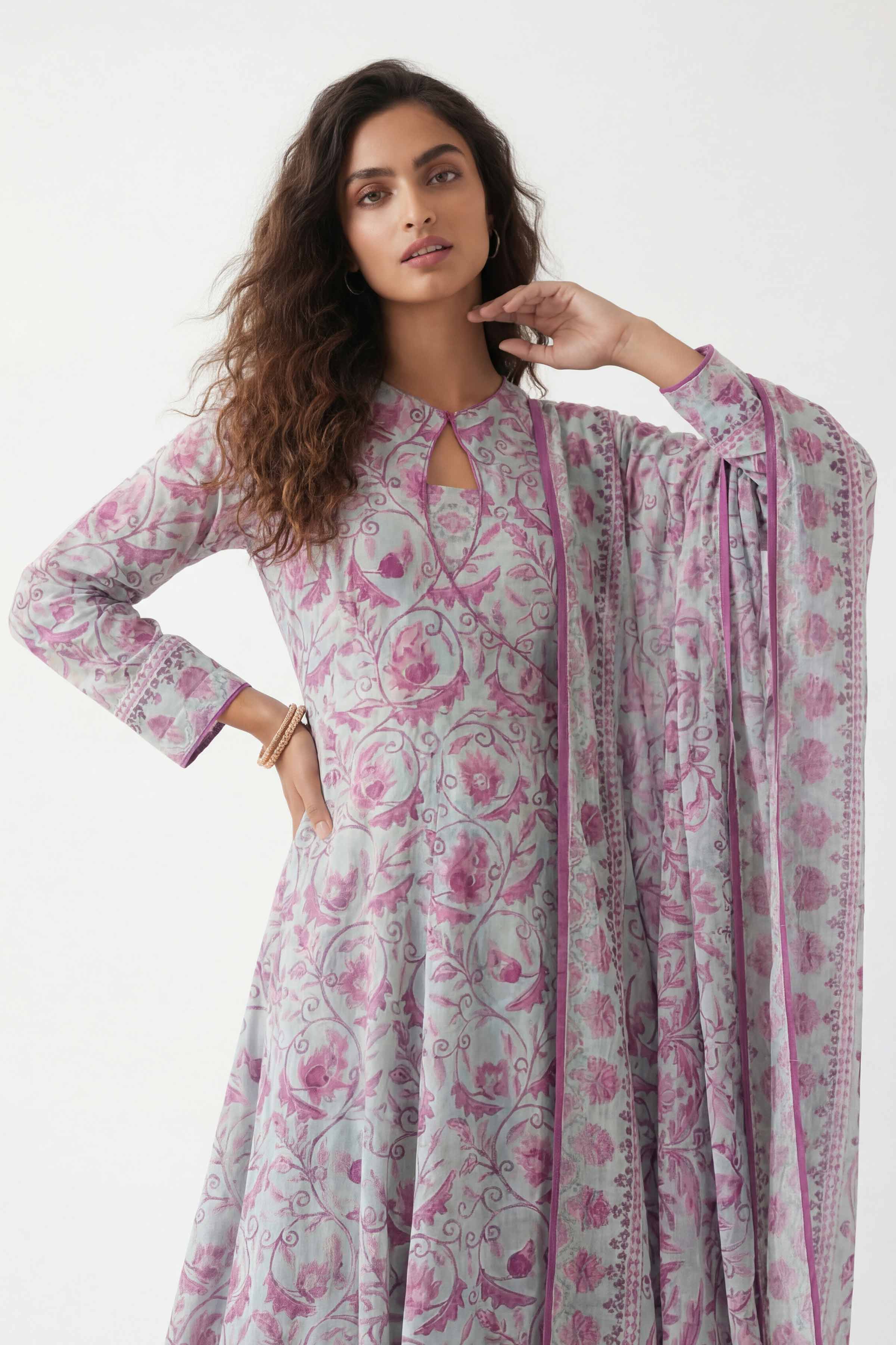 3 Piece - Printed Loose Fabric - 42602382