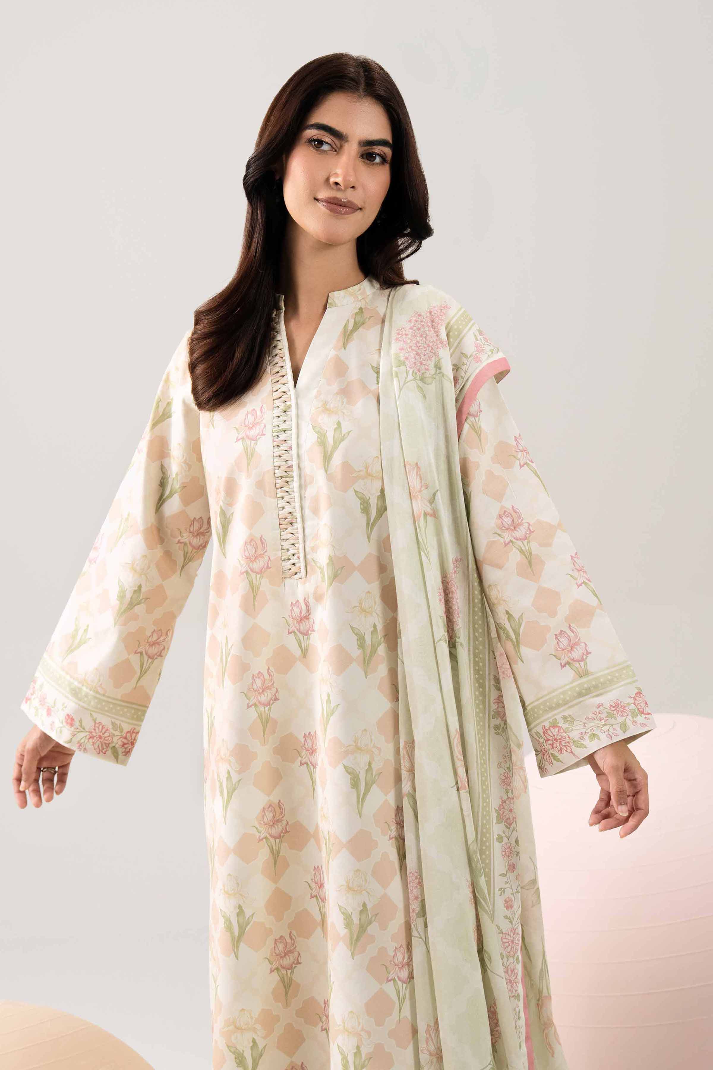 3 Piece - Printed Loose Fabric - 42602385