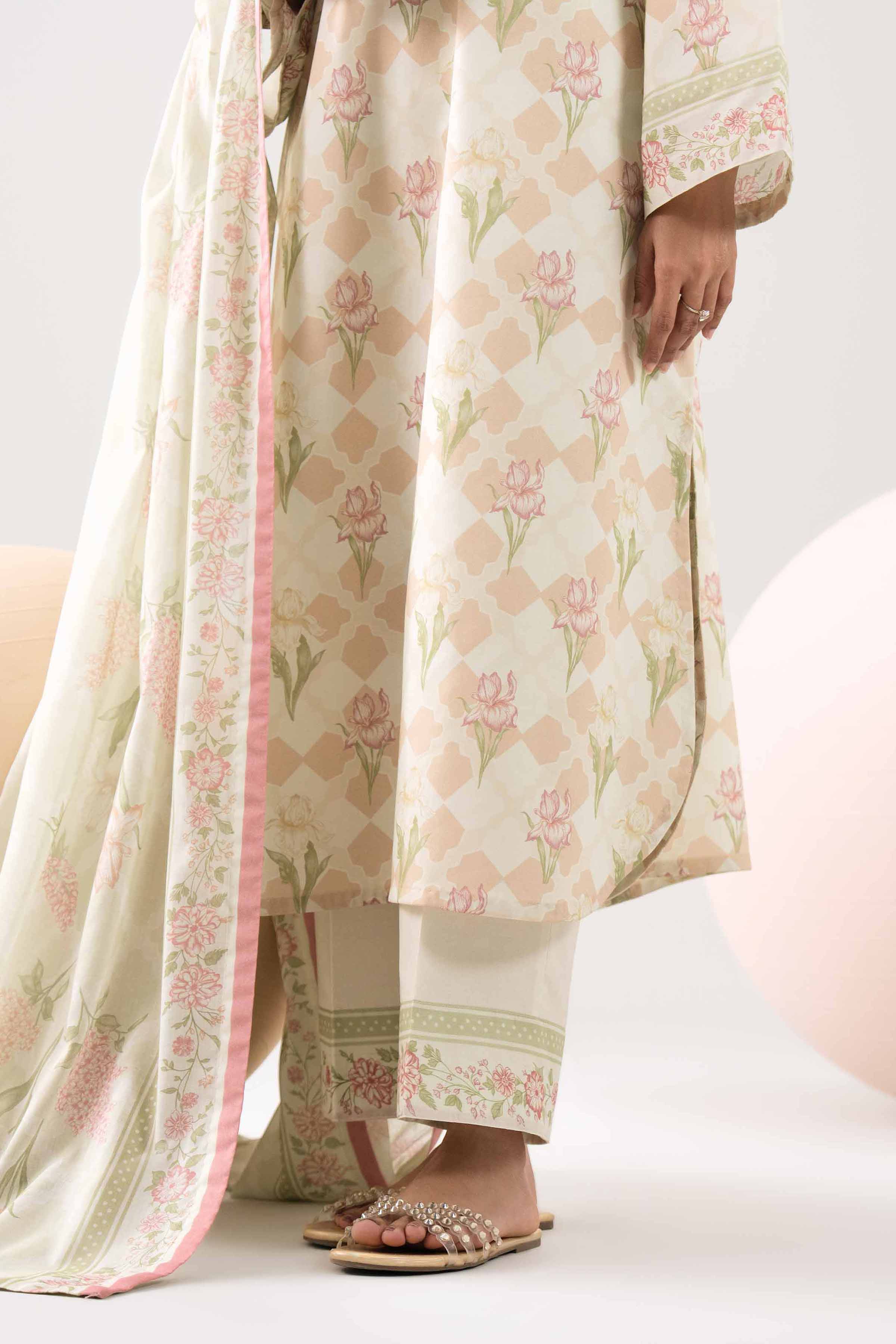 3 Piece - Printed Loose Fabric - 42602385