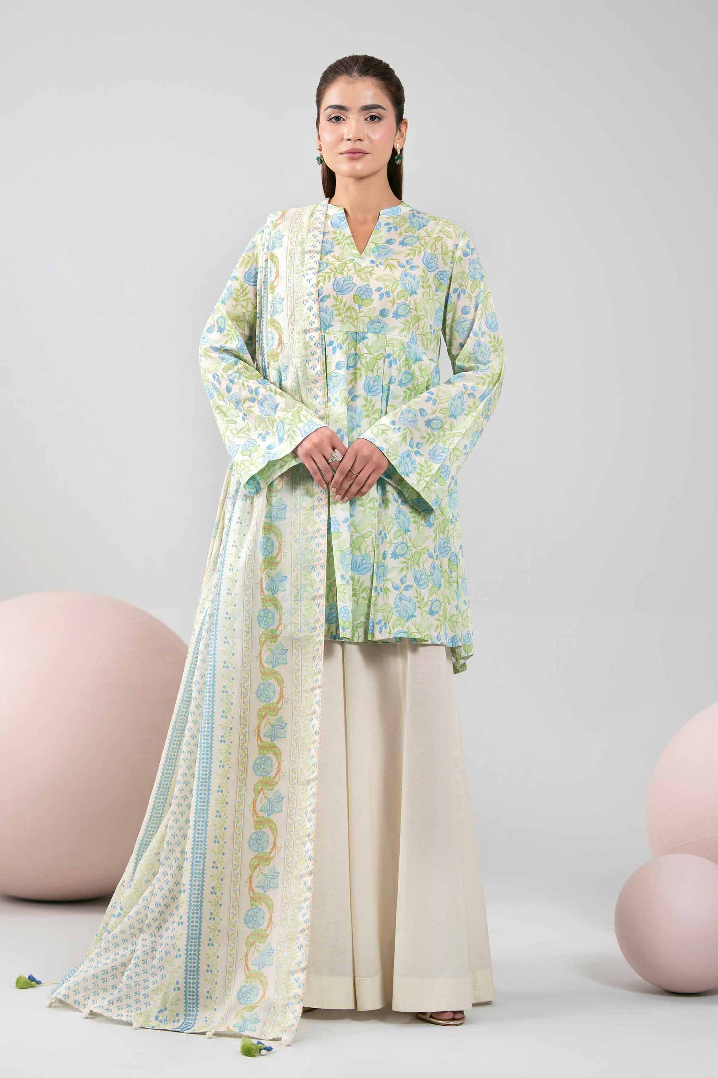 3 Piece - Printed Loose Fabric - 42602391