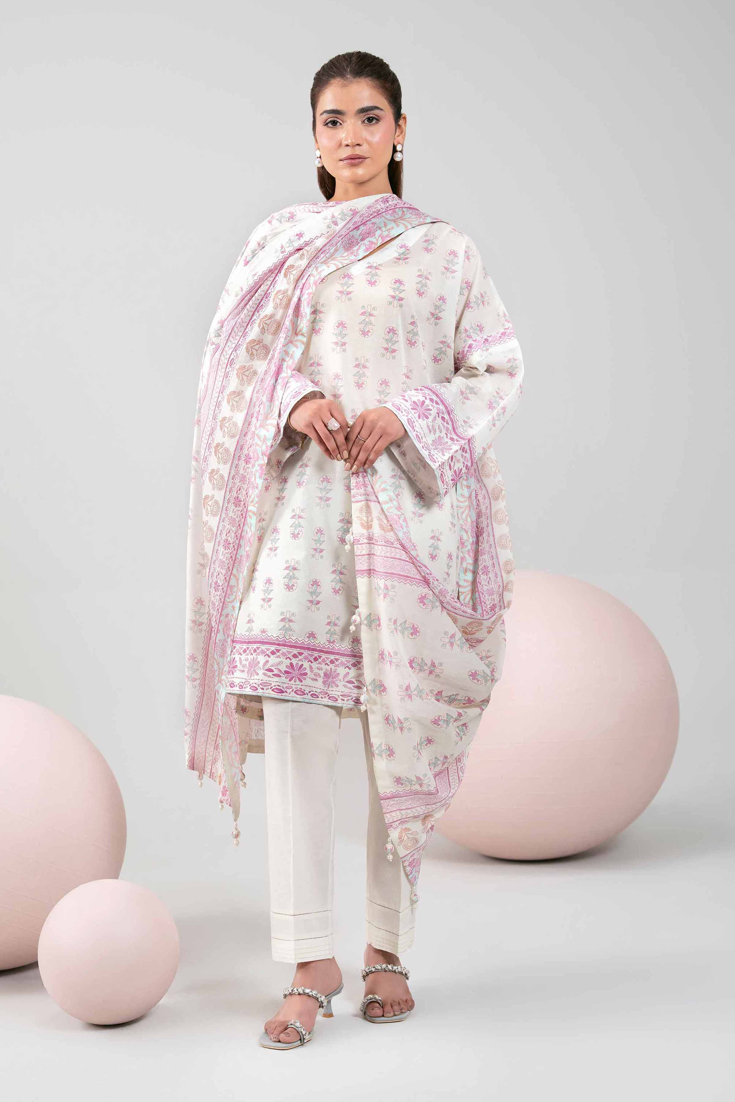 3 Piece - Printed Loose Fabric - 42602394