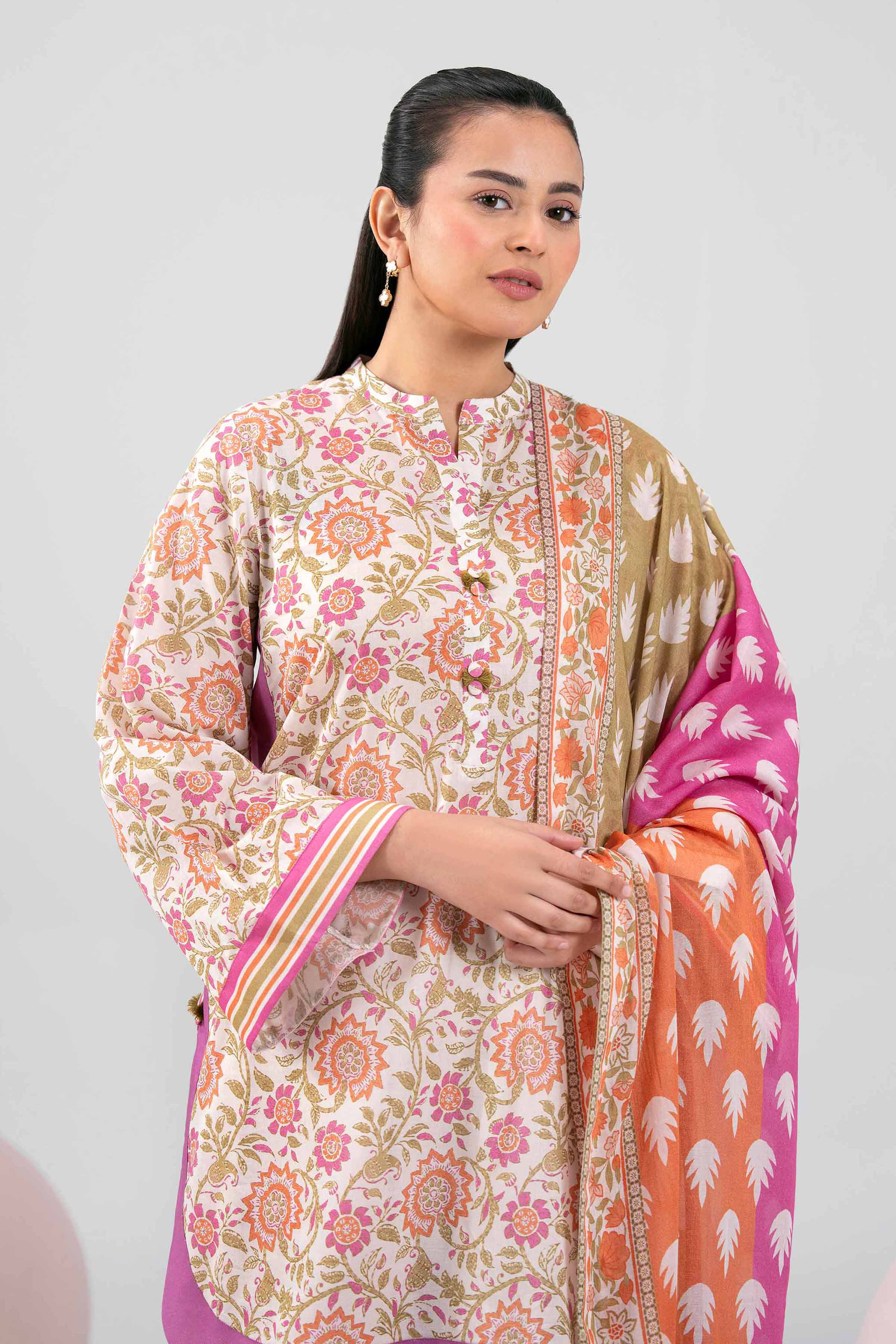 3 Piece - Printed Loose Fabric - 42602395