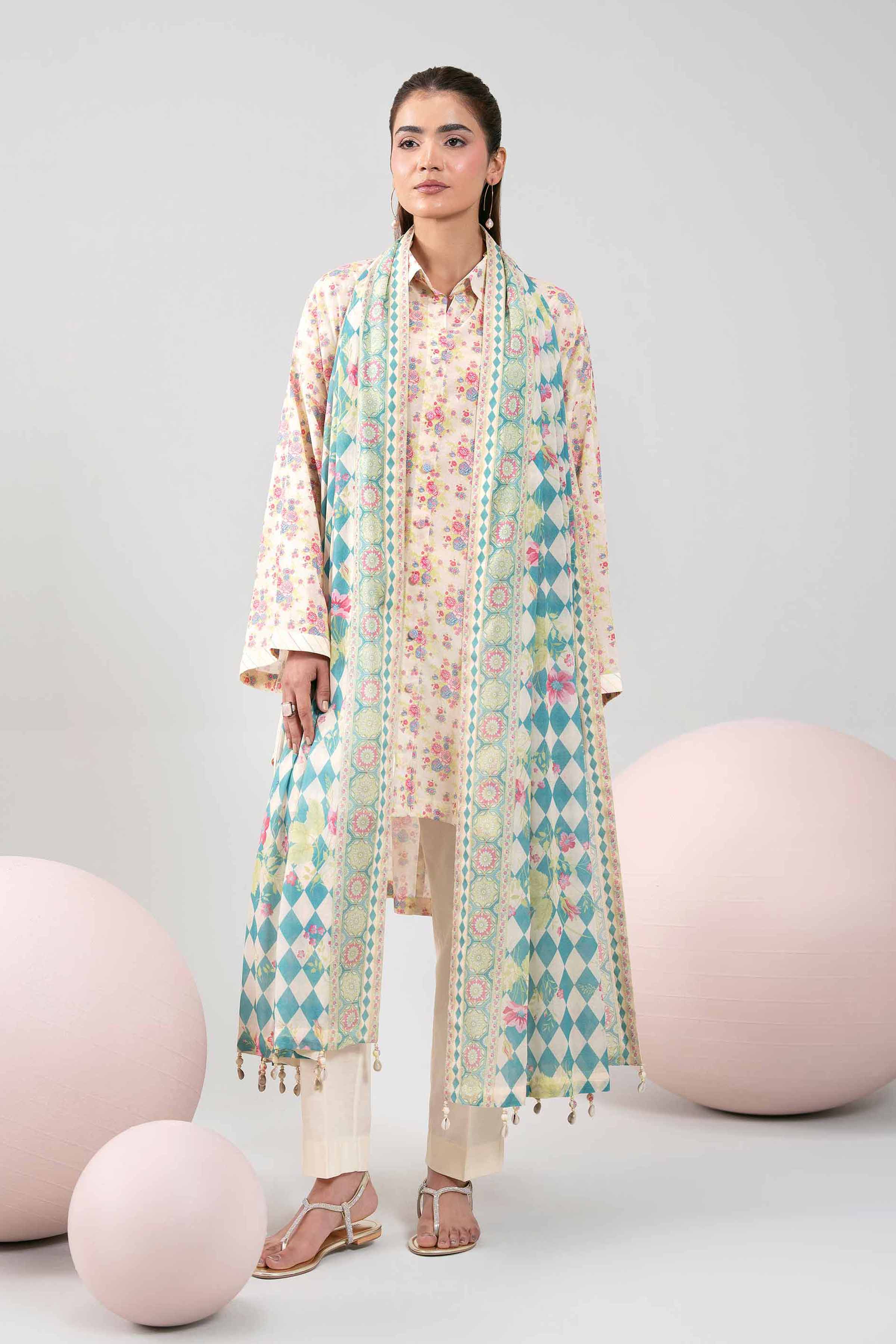 3 Piece - Printed Loose Fabric - 42602396