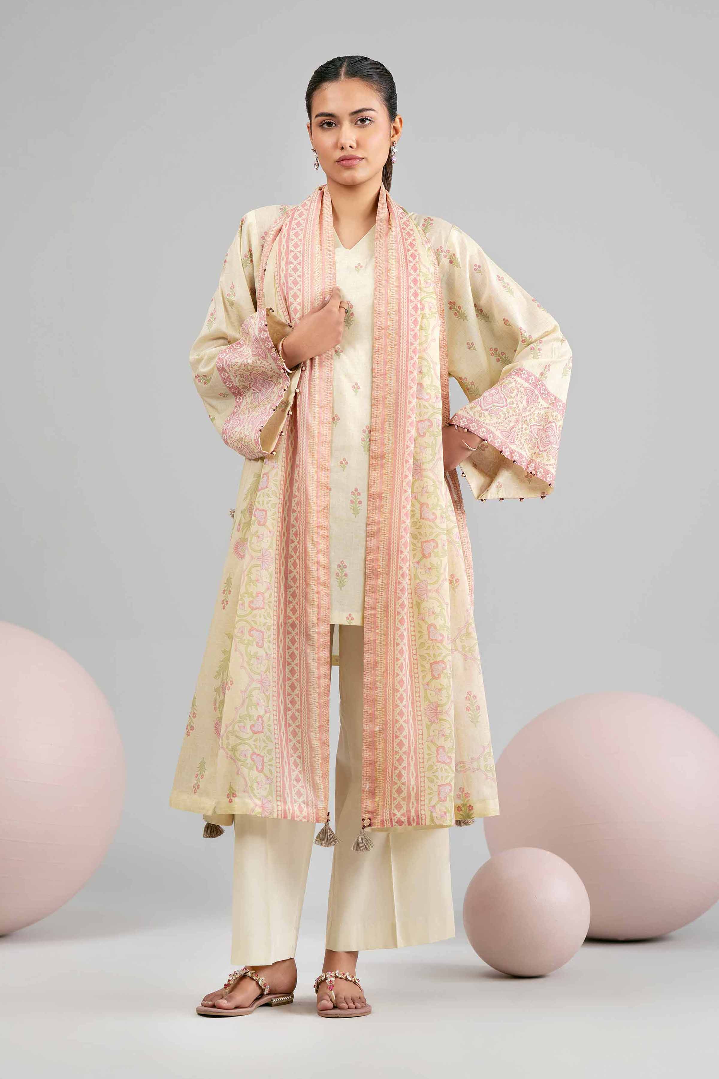 3 Piece - Printed Loose Fabric - 42602397