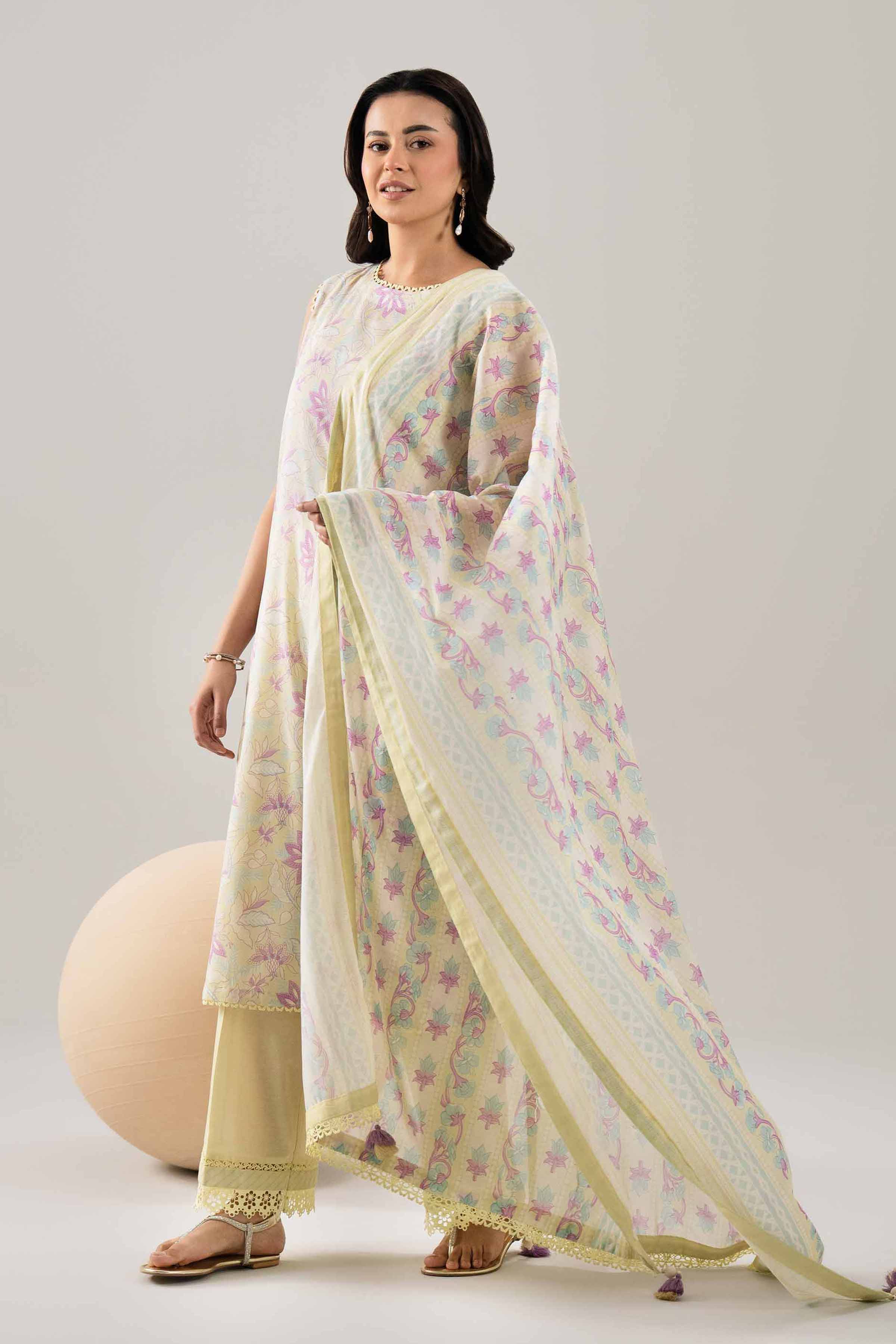 3 Piece - Printed Loose Fabric - 42602398