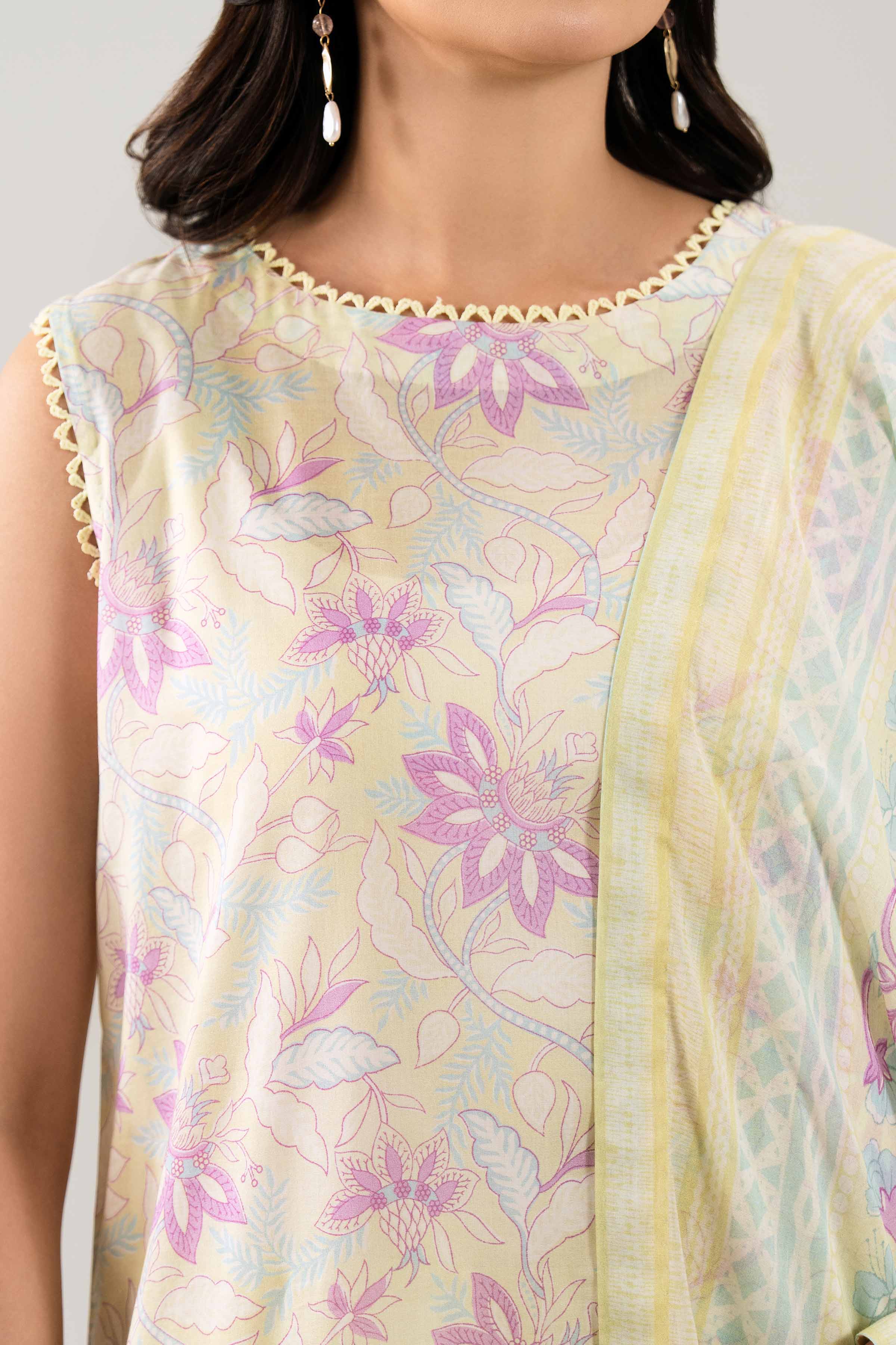 3 Piece - Printed Loose Fabric - 42602398