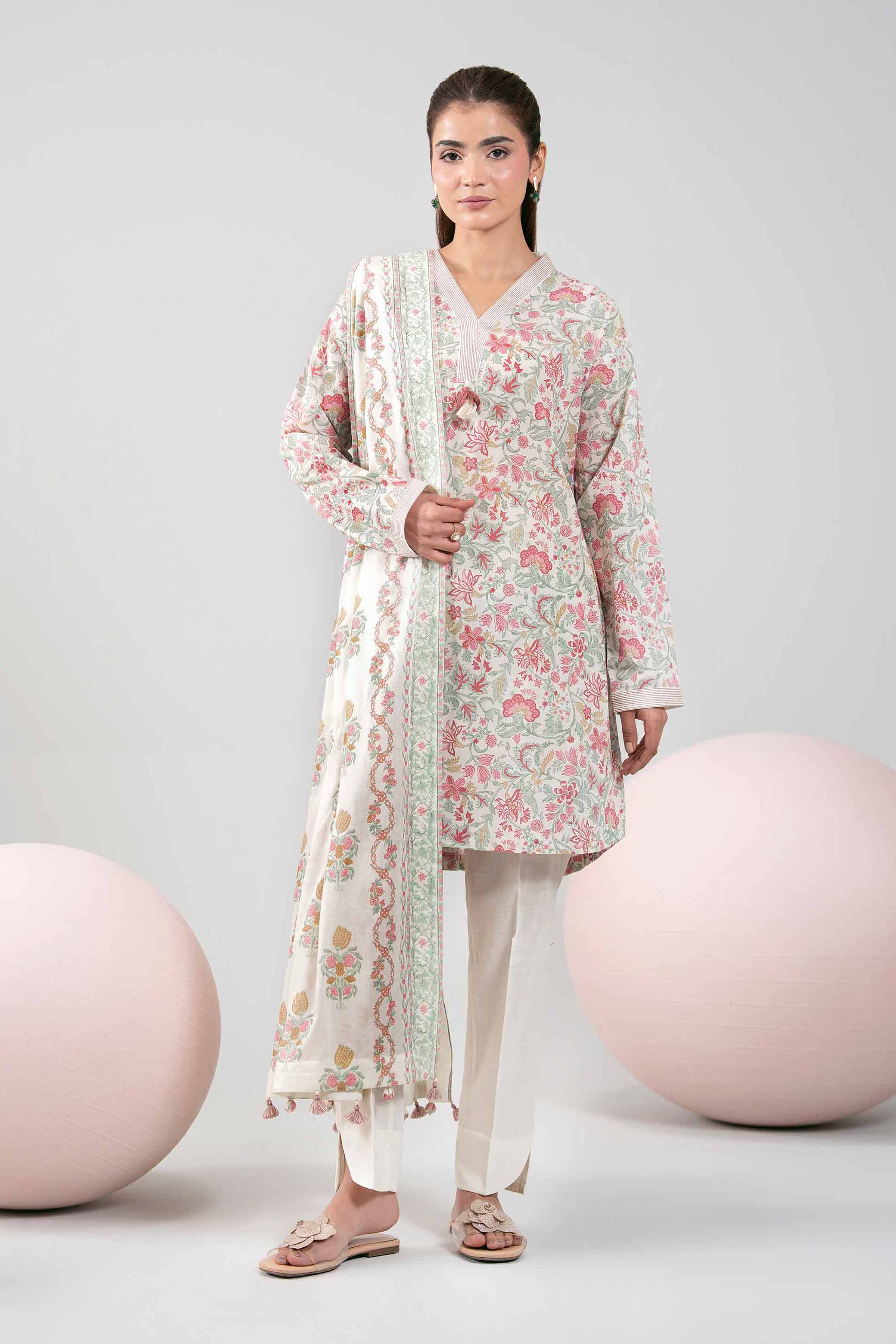 3 Piece - Printed Loose Fabric - 42602399