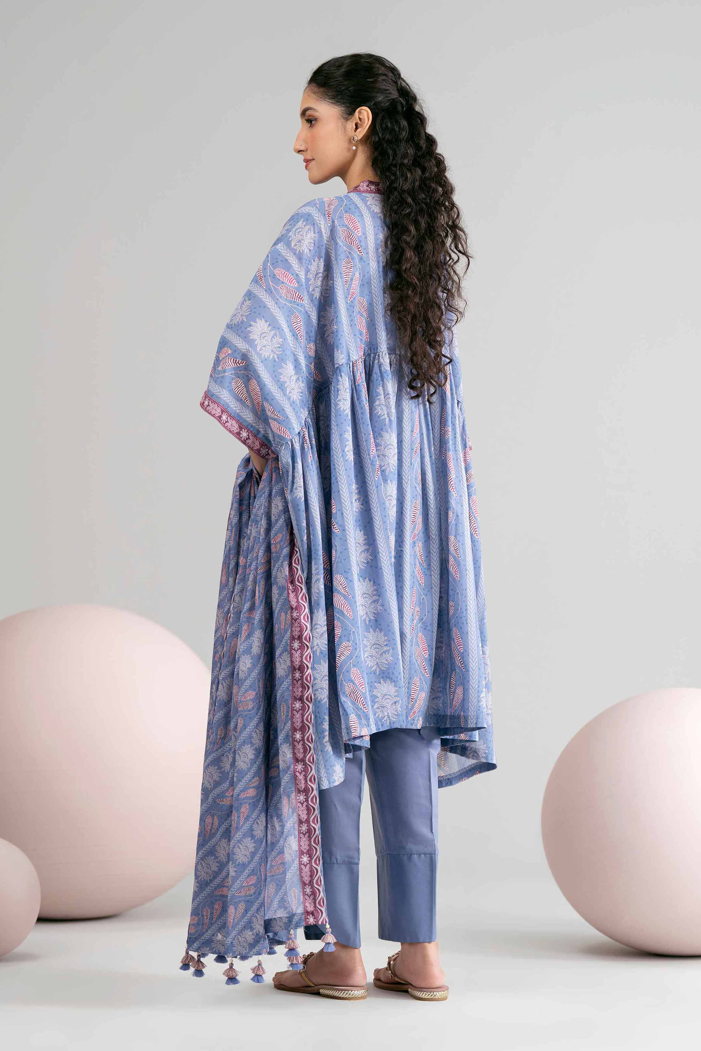 3 Piece - Printed Loose Fabric - 42602419 for Women - Freedom To Buy Collection | Nishat | Shop Online