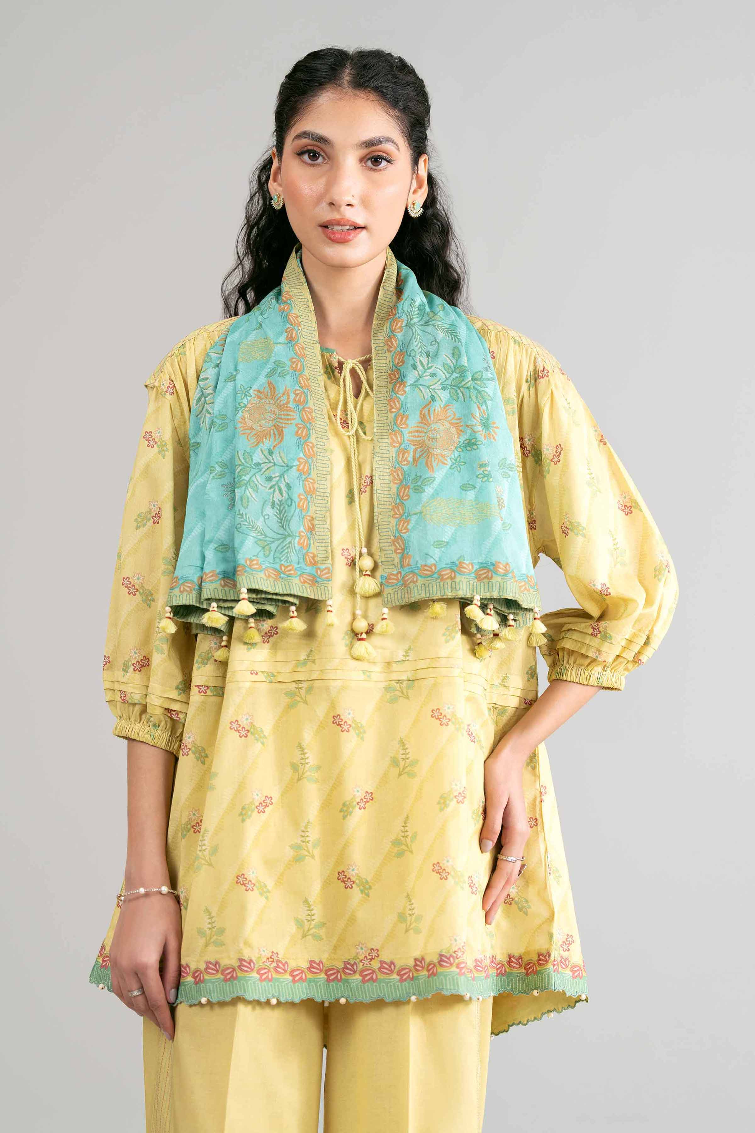 3 Piece - Printed Loose Fabric - 42602428 for Women - Freedom To Buy Collection | Nishat | Shop Online