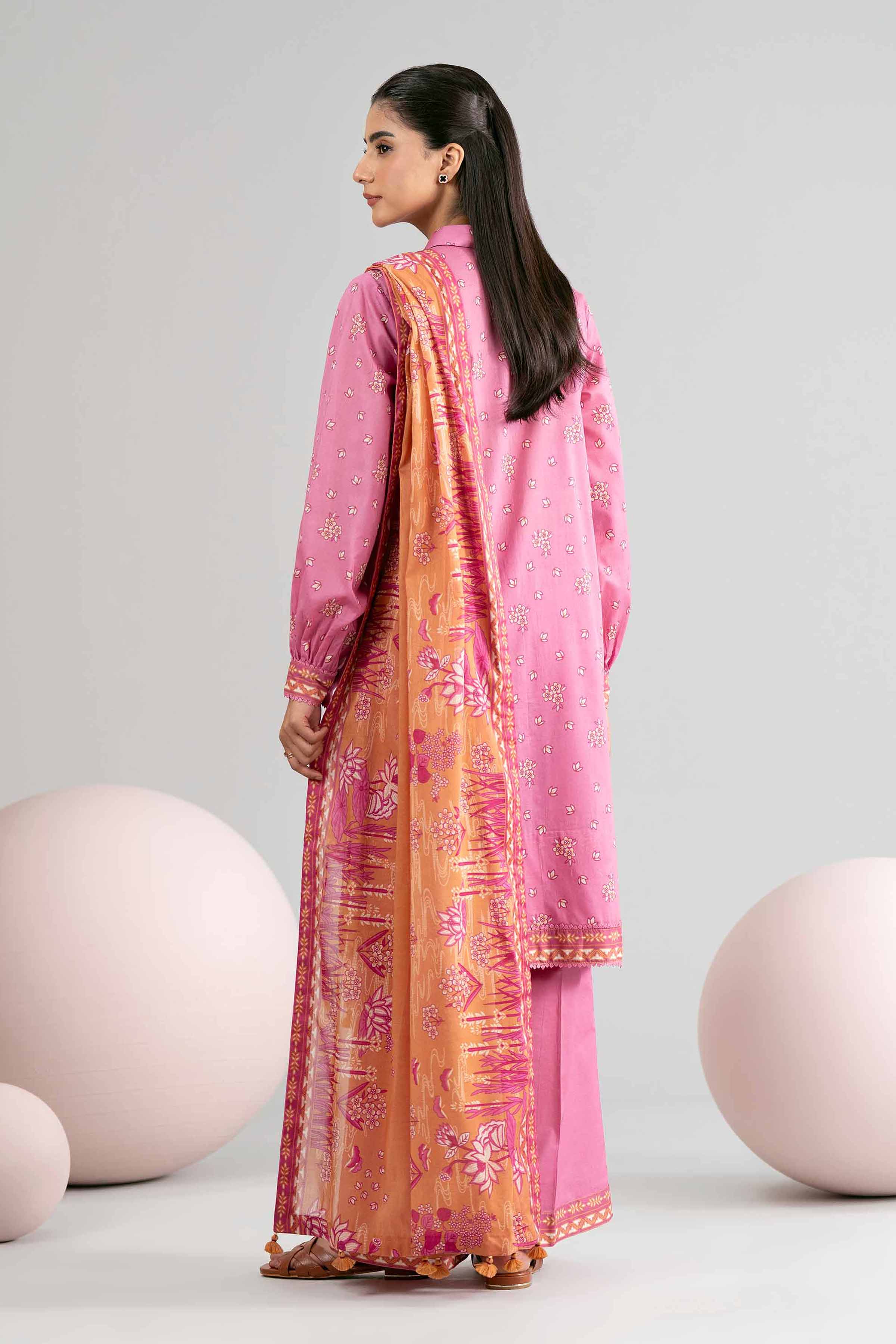 3 Piece - Printed Loose Fabric - 42602430 for Women - Freedom To Buy Collection | Nishat | Shop Online