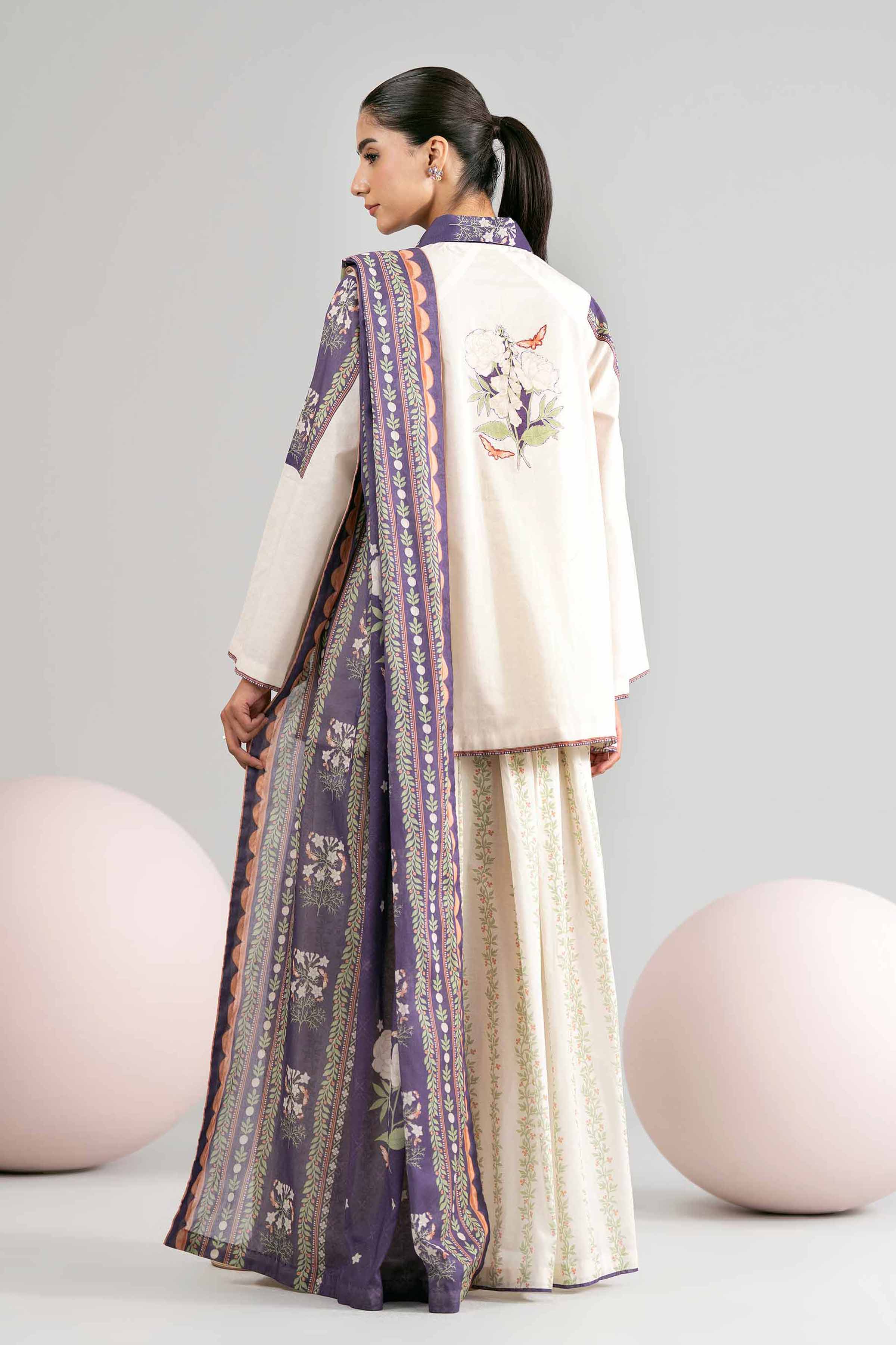3 Piece - Printed Loose Fabric - 42602433 for Women - Freedom To Buy Collection | Nishat | Shop Online