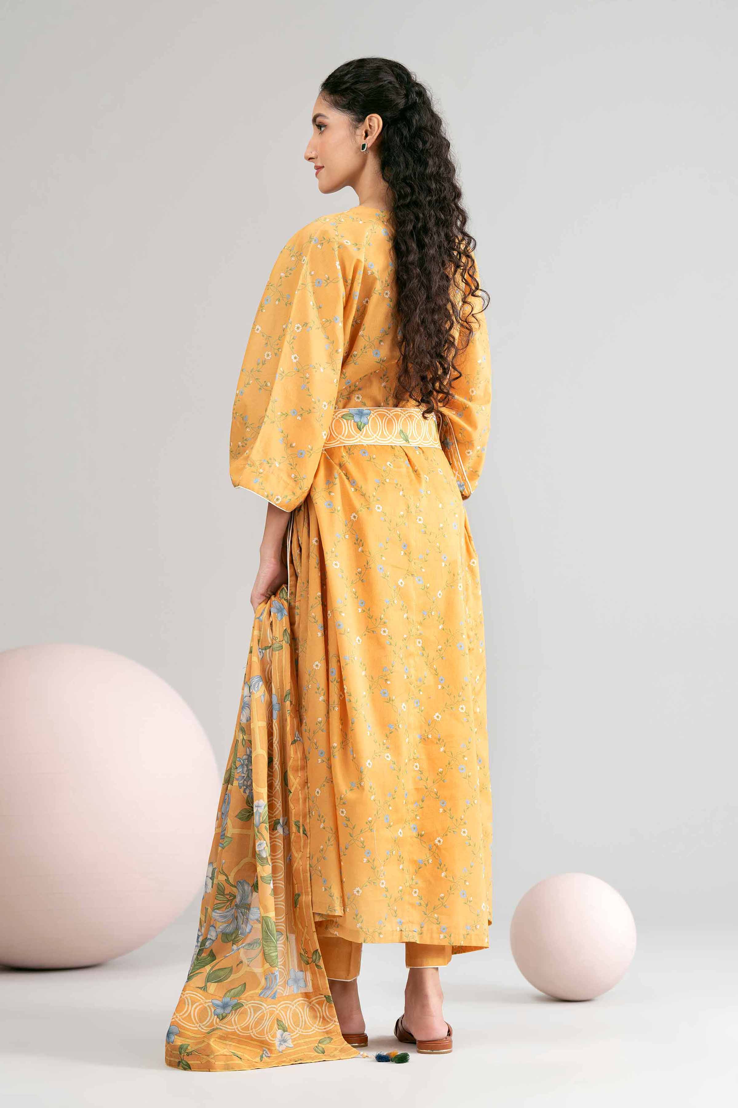 3 Piece - Printed Loose Fabric - 42602436 for Women - Freedom To Buy Collection | Nishat | Shop Online