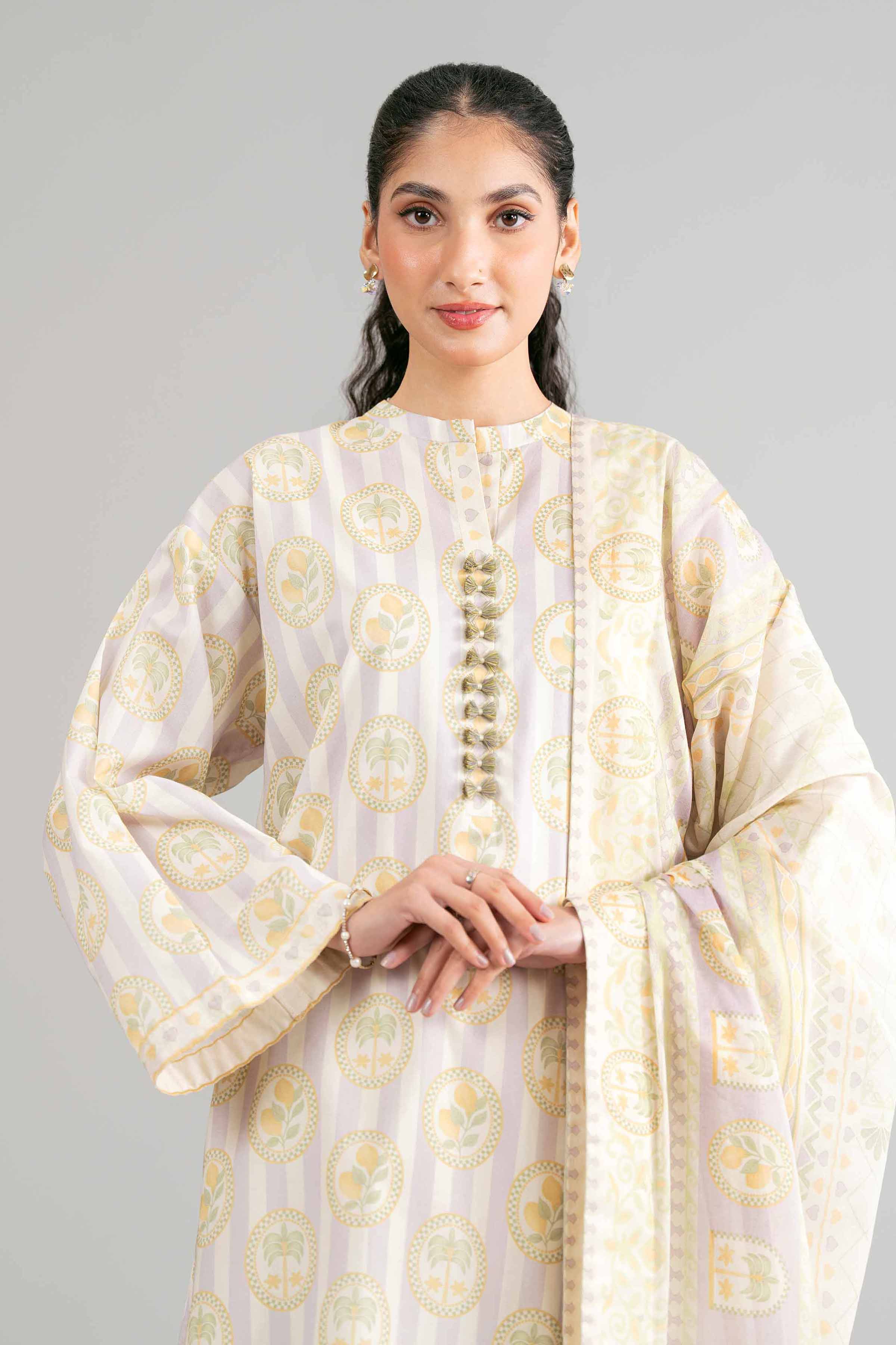 3 Piece - Printed Loose Fabric - 42602437 for Women - Freedom To Buy Collection | Nishat | Shop Online