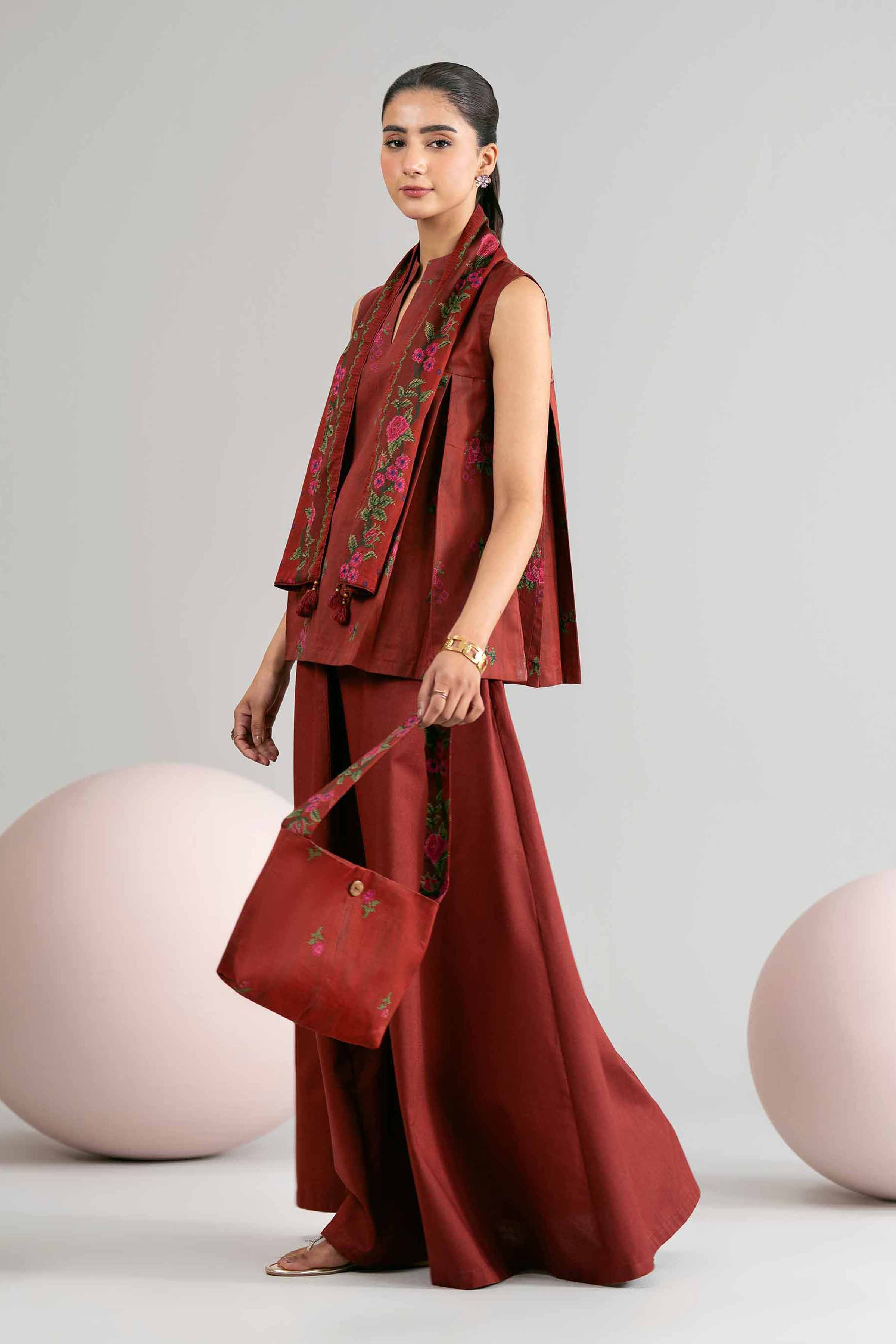 3 Piece - Printed Loose Fabric - 42602440 for Women - Freedom To Buy Collection | Nishat | Shop Online