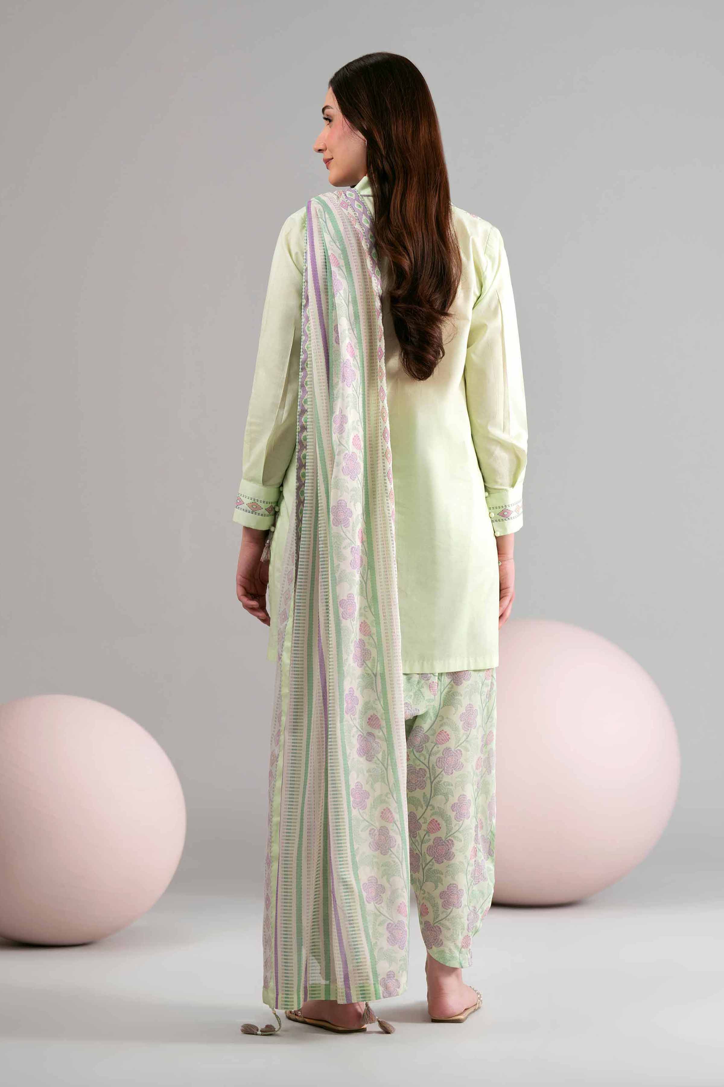 3 Piece - Printed Loose Fabric - 42602453 for Women - Freedom To Buy Collection | Nishat | Shop Online
