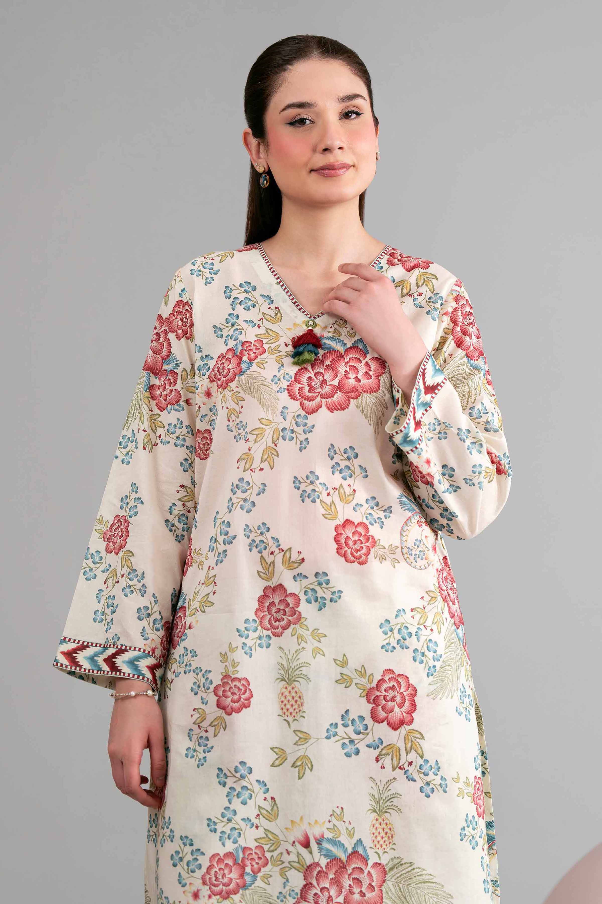 1 Piece - Printed Loose Fabric - 42602466 for Women - Freedom To Buy Collection | Nishat | Shop Online