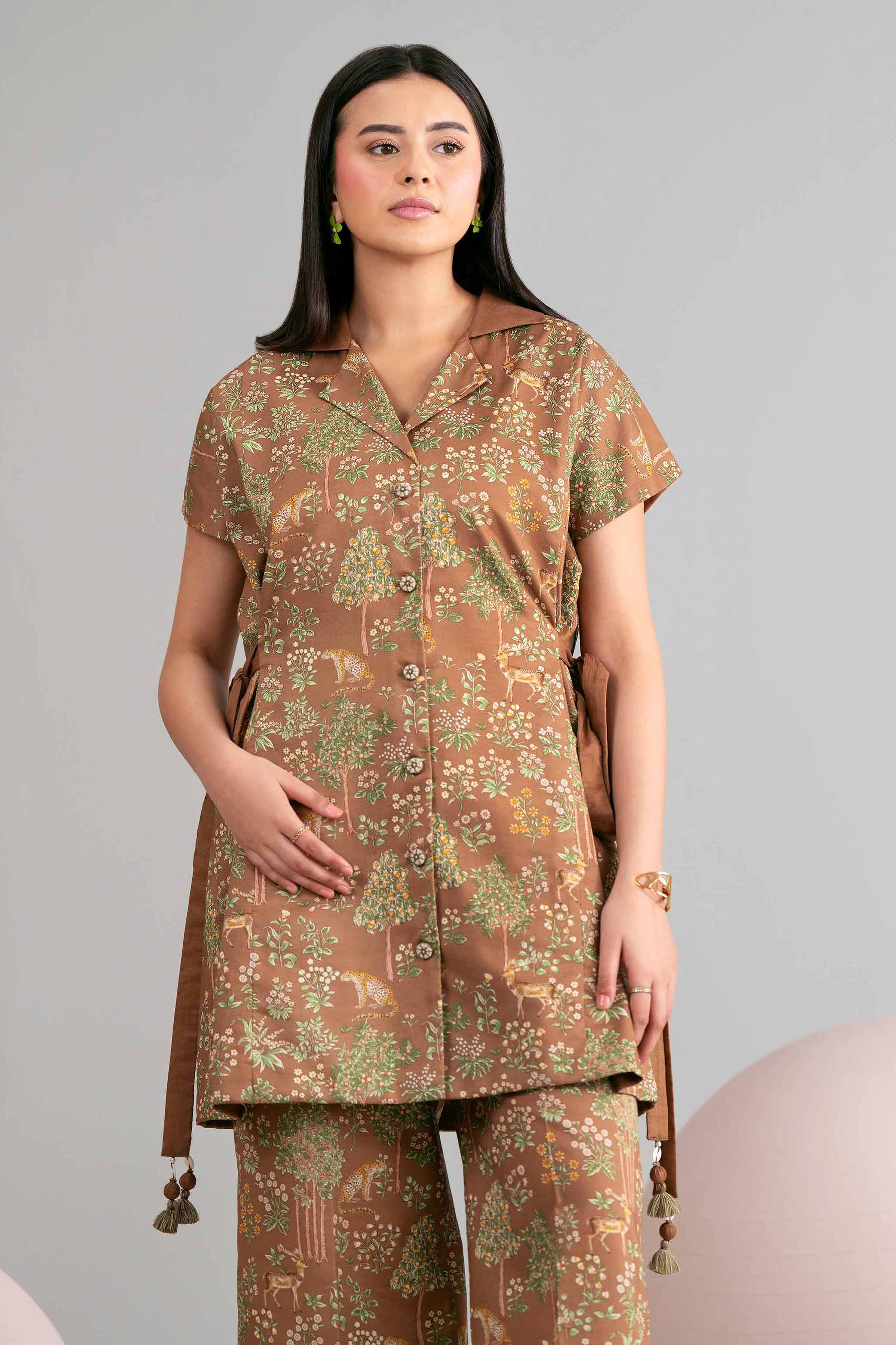 1 Piece - Printed Loose Fabric - 42602467 for Women - Freedom To Buy Collection | Nishat | Shop Online