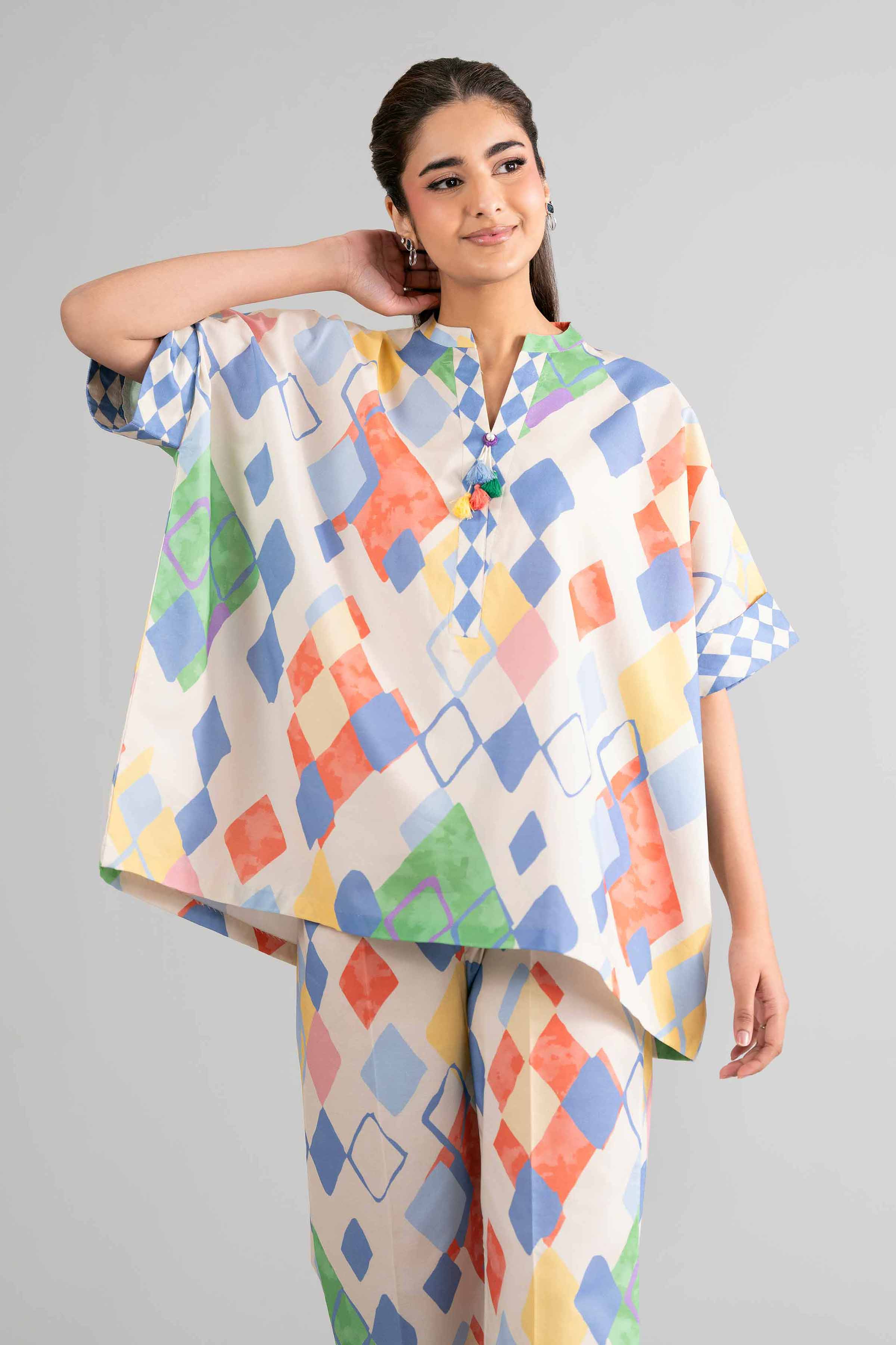 1 Piece - Printed Loose Fabric - 42602477