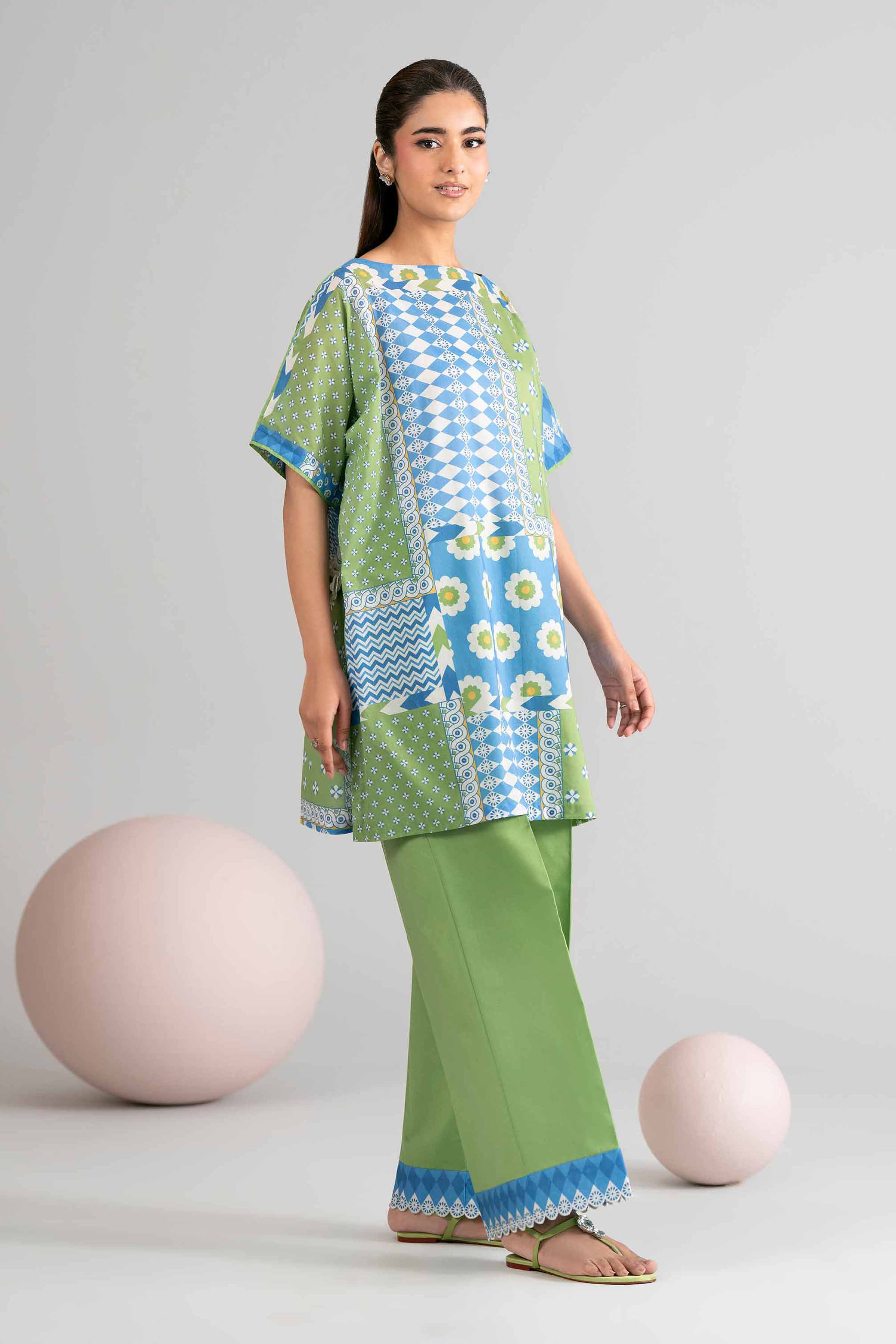 1 Piece - Printed Loose Fabric - 42602492