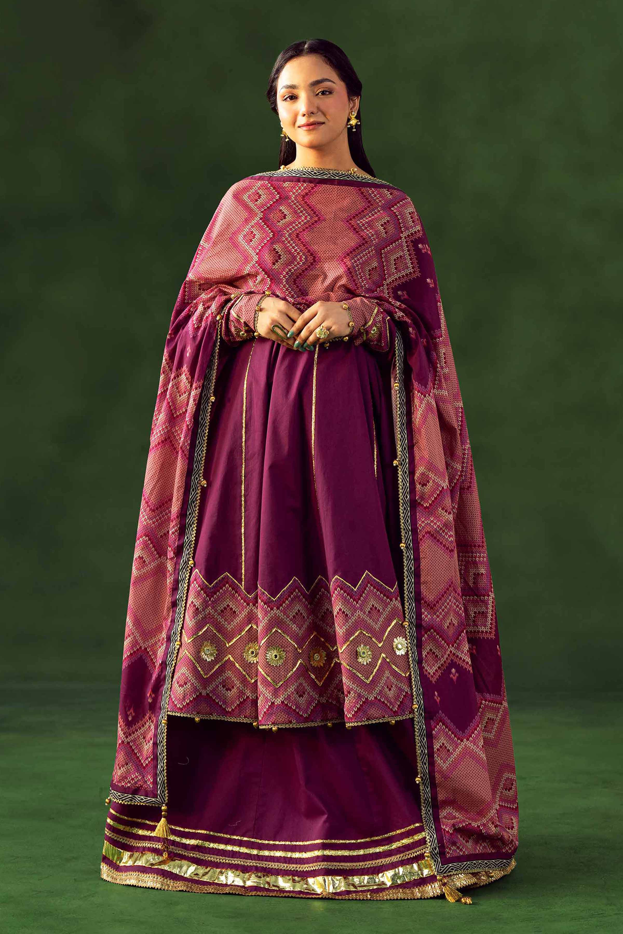 1 Piece - Printed Loose Fabric - 42602494