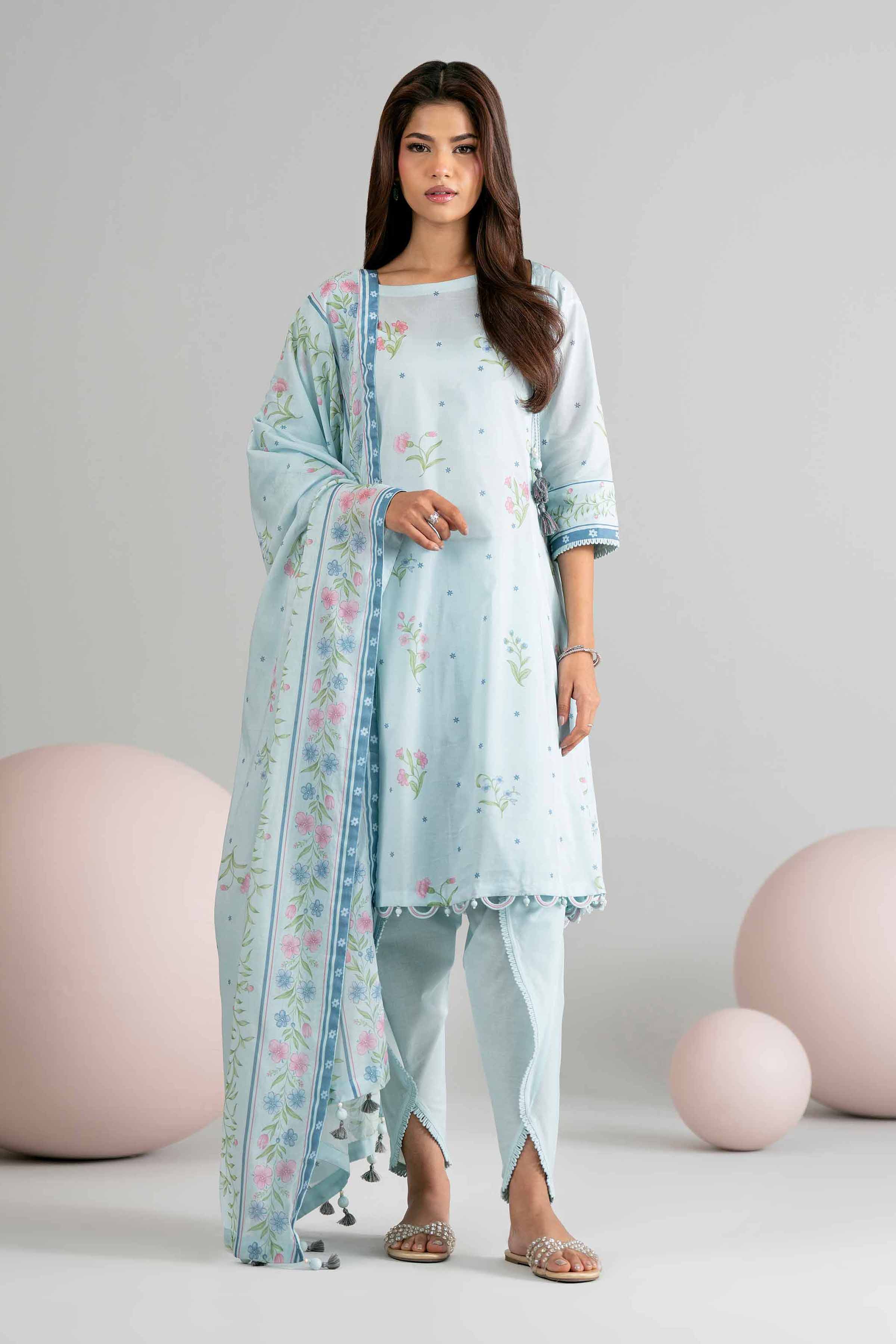 3 Piece - Printed Loose Fabric - 42602511