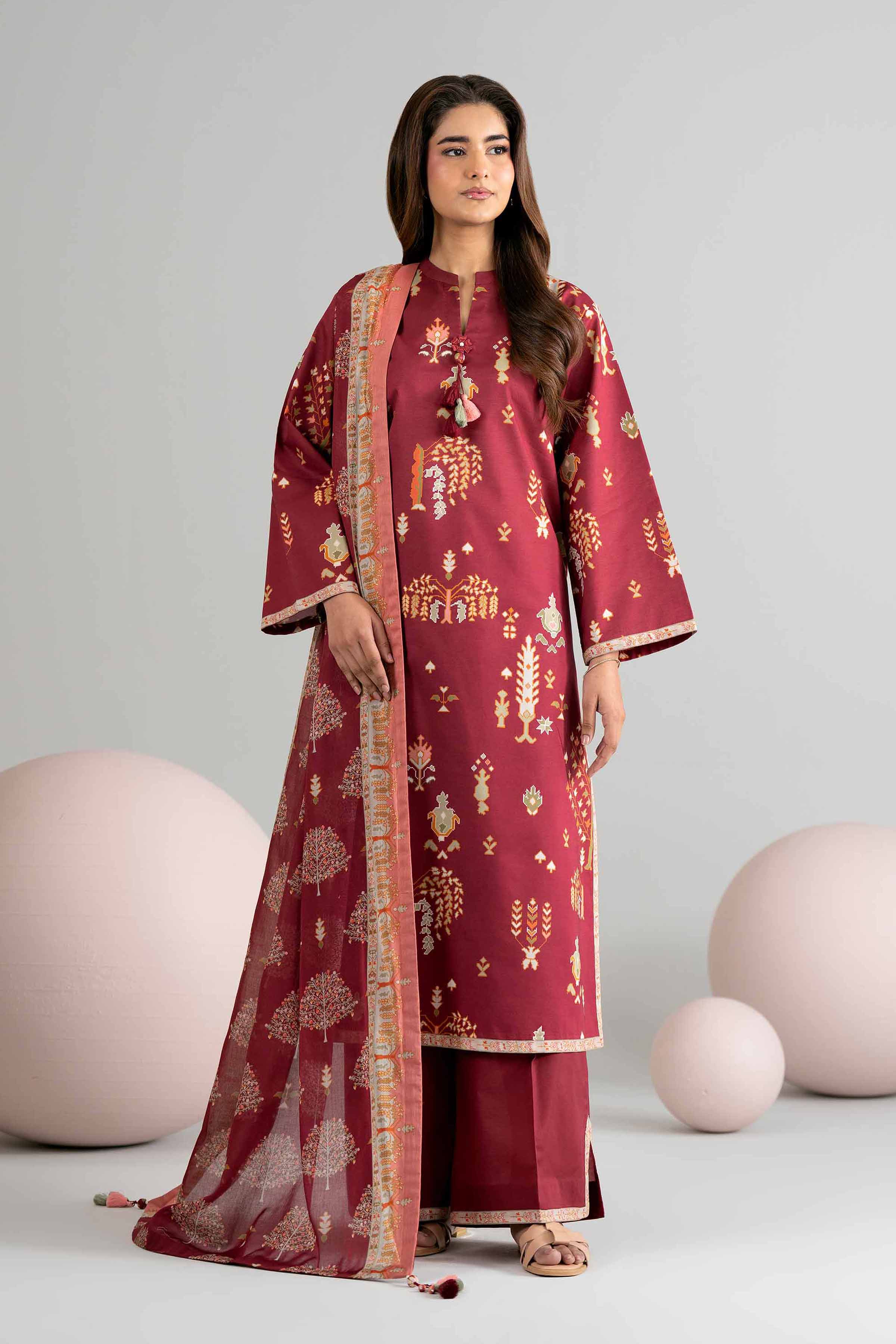 3 Piece - Printed Loose Fabric - 42602515