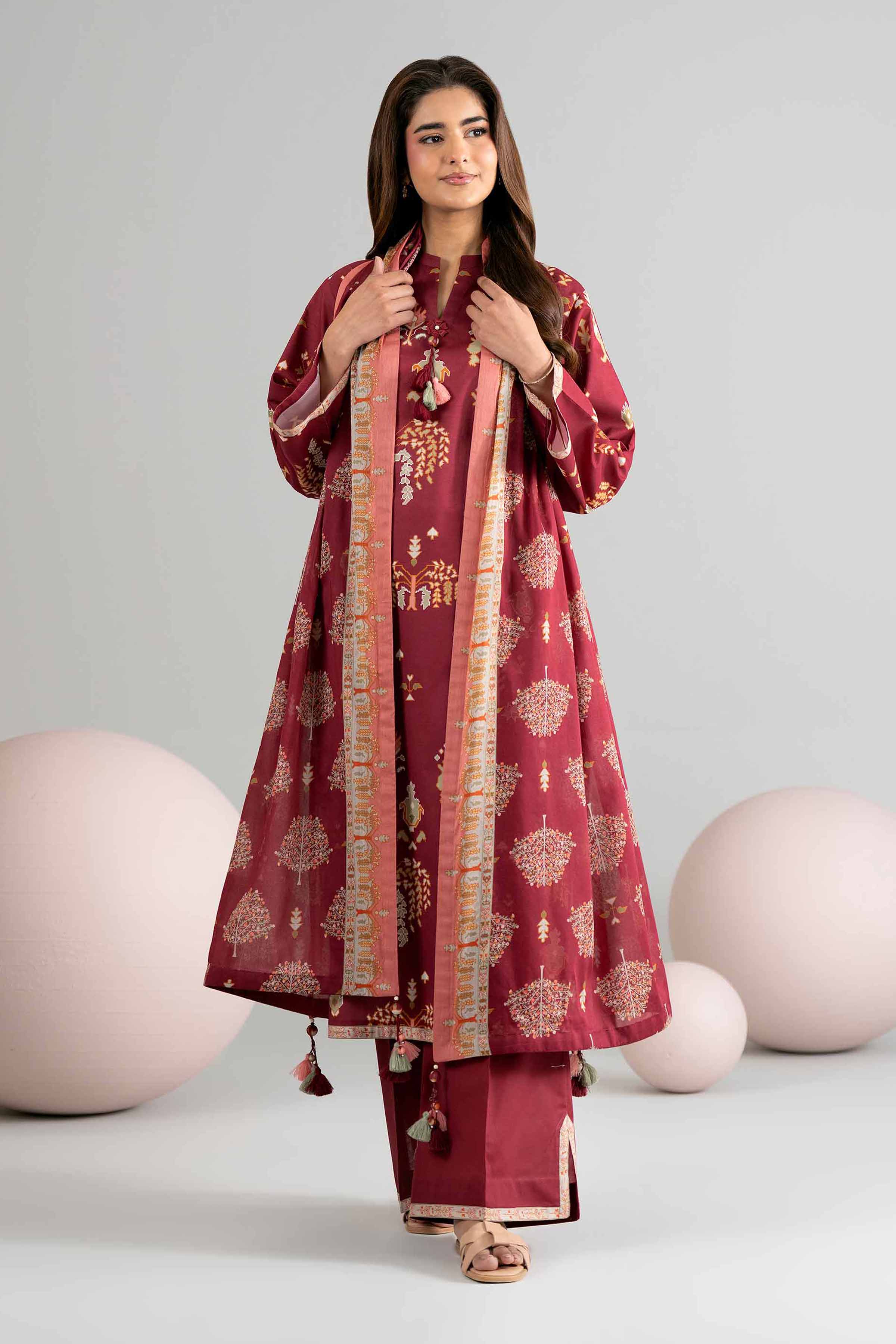 3 Piece - Printed Loose Fabric - 42602515