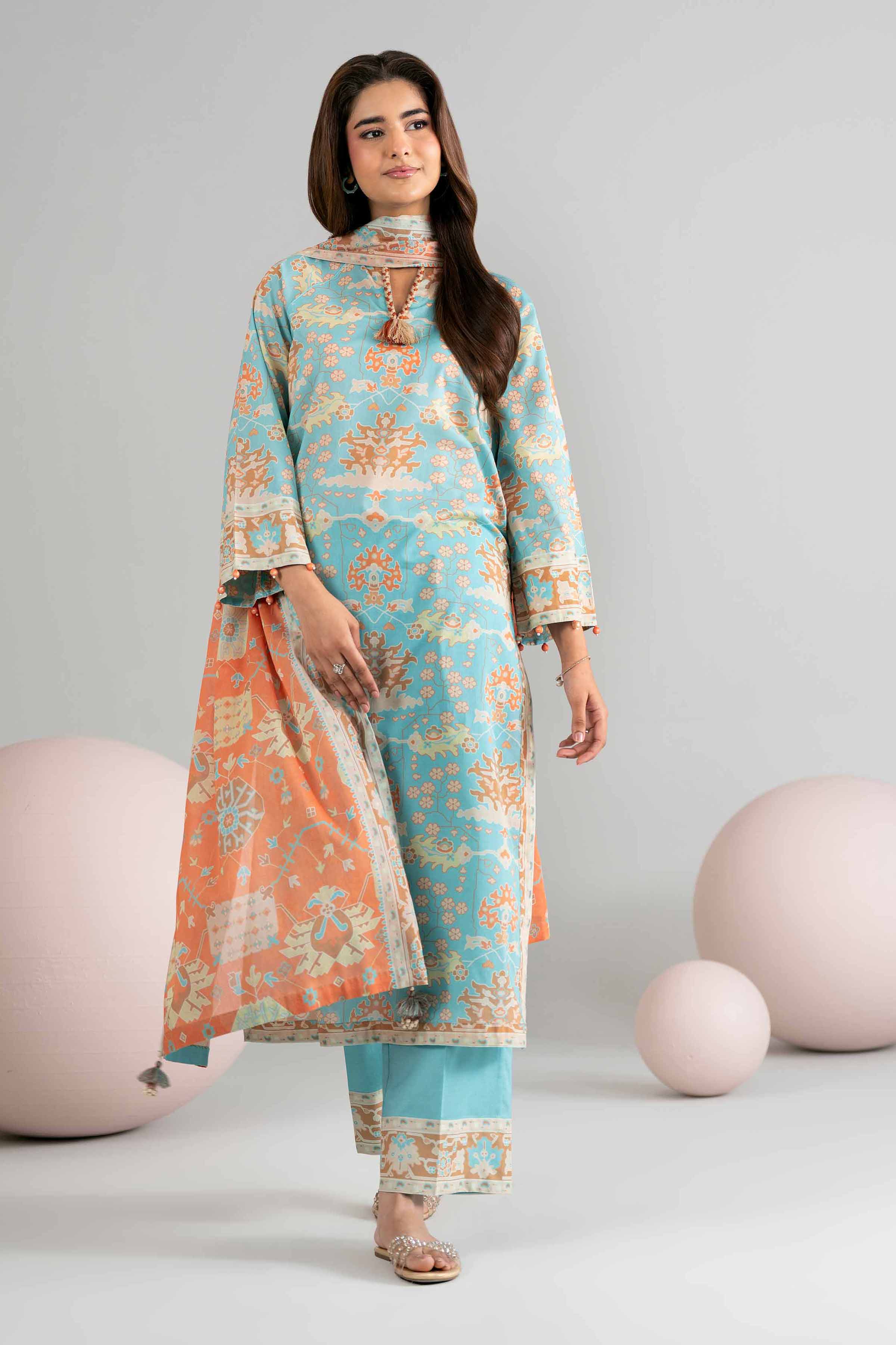 3 Piece - Printed Loose Fabric - 42602516